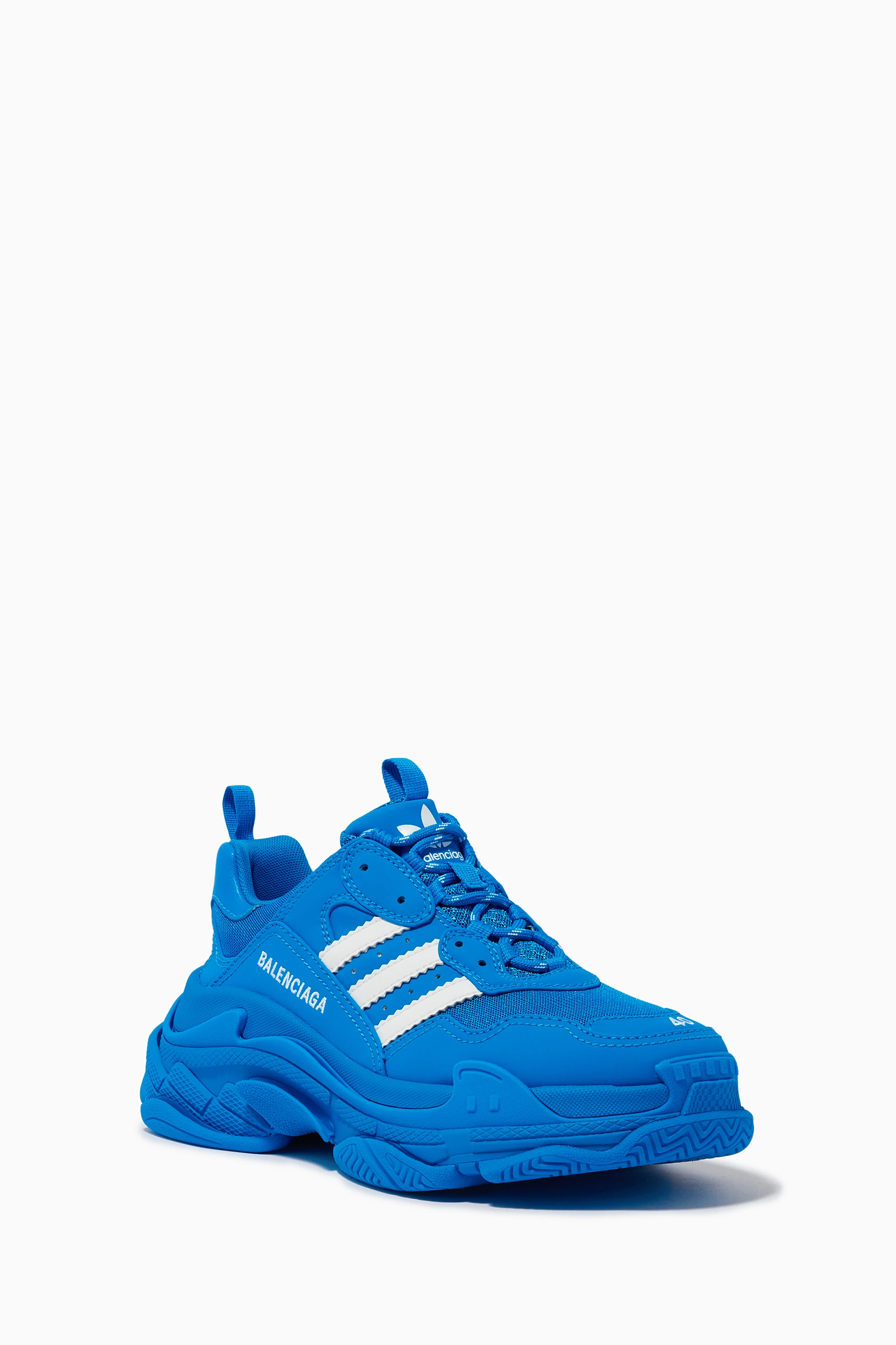 Balenciaga trainers shop womens blue