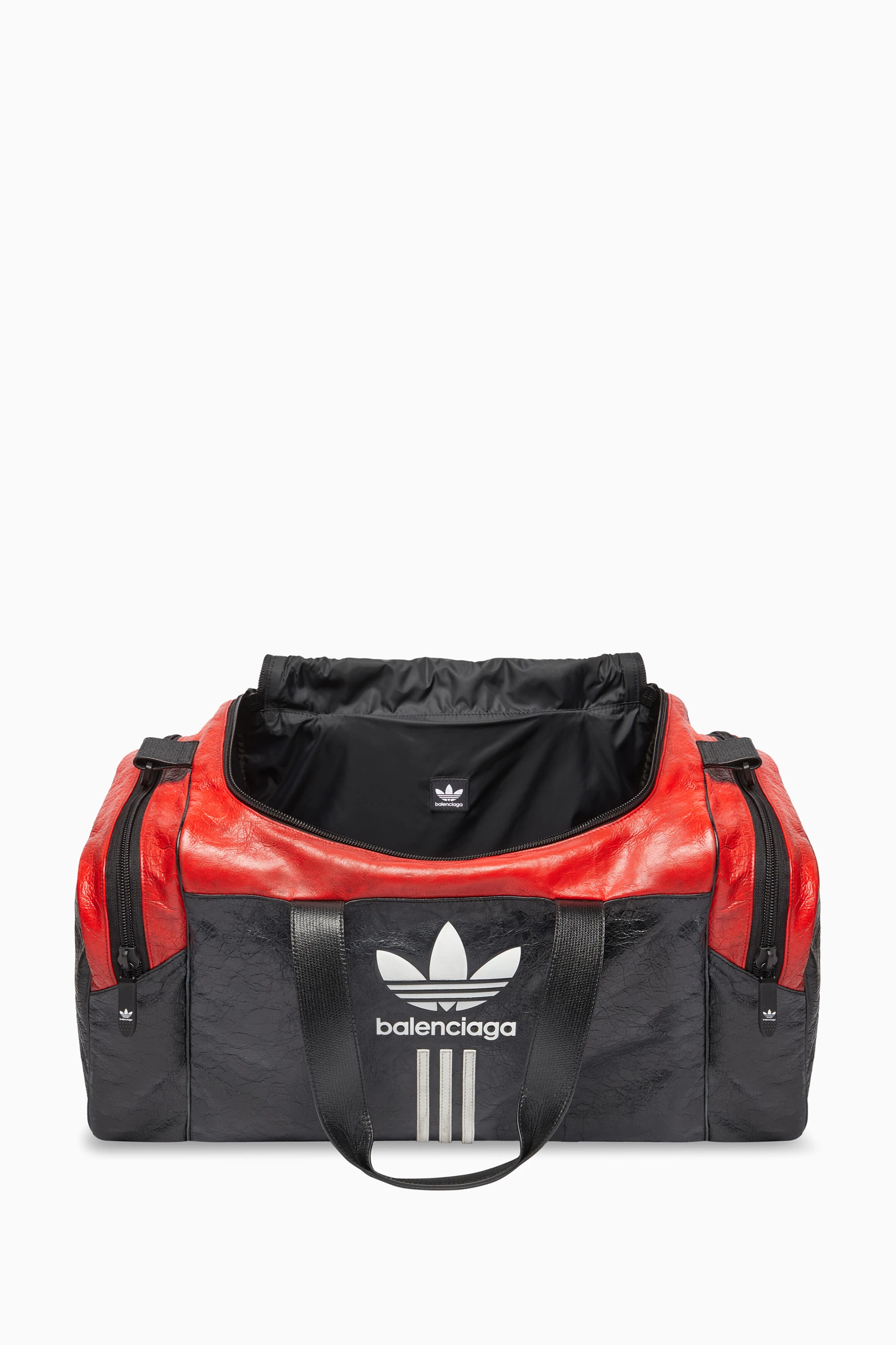 Adidas original leather deals gym bag