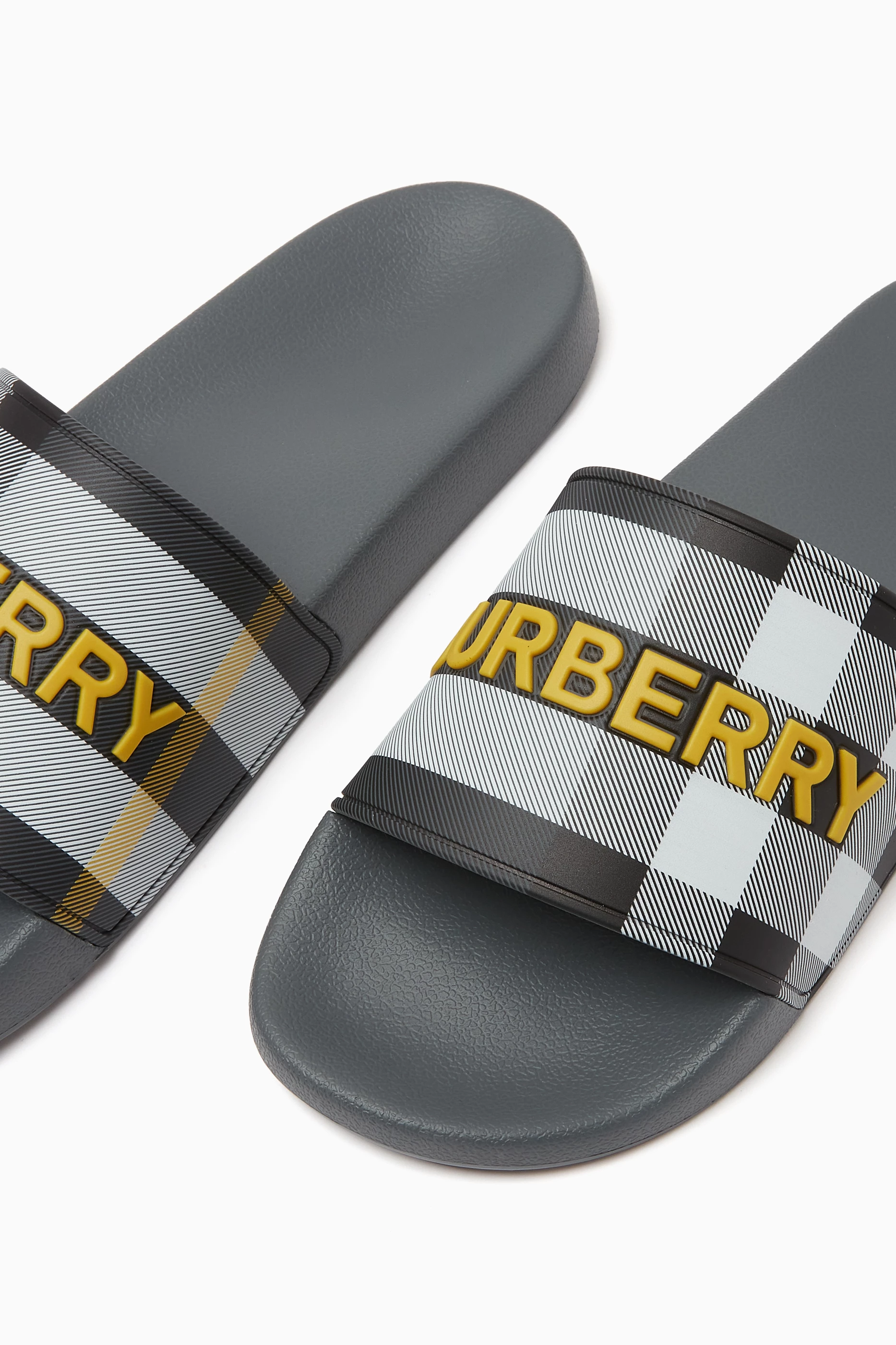 Burberry slides for hotsell kids