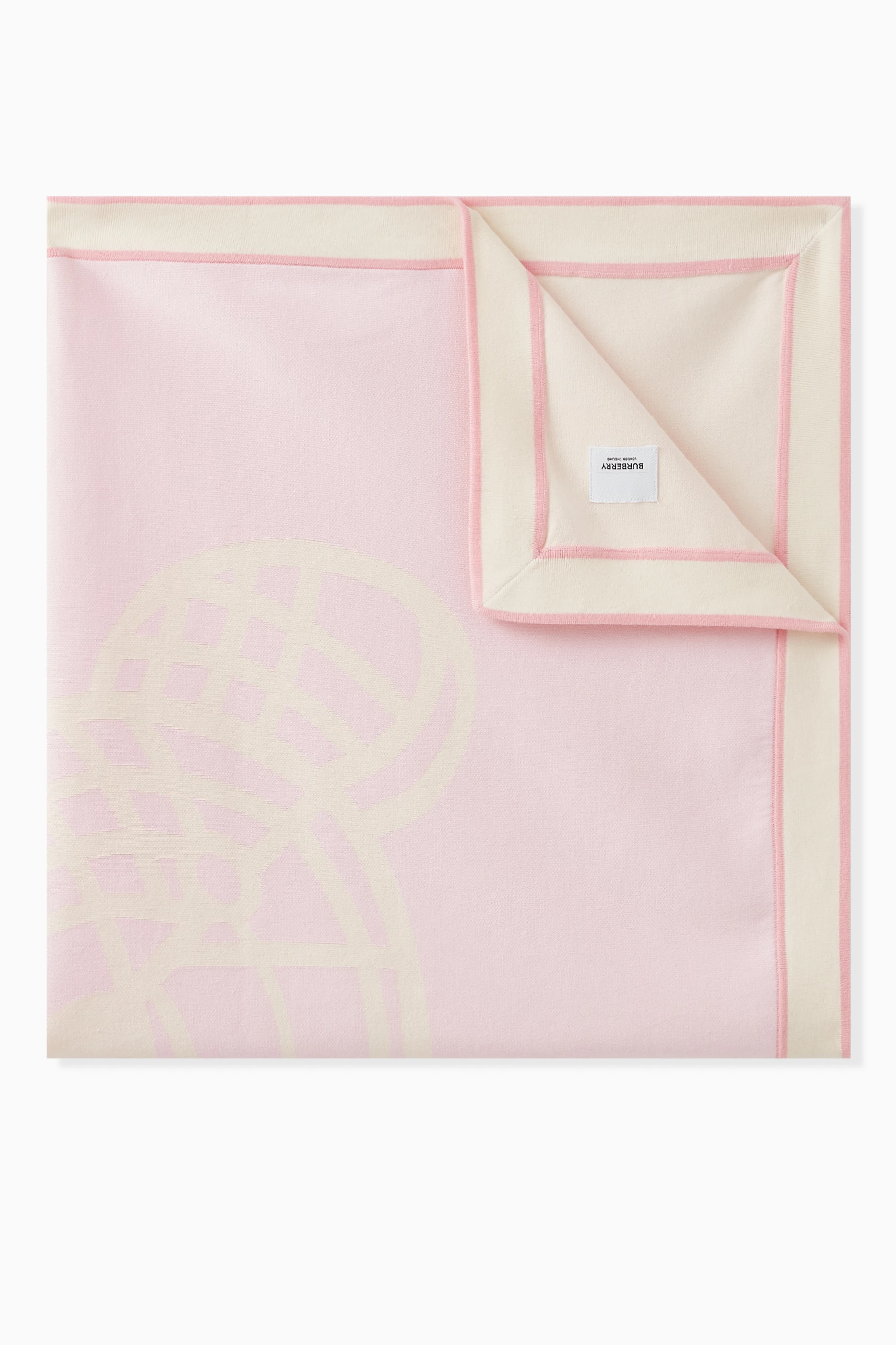 Burberry baby sales blanket pink