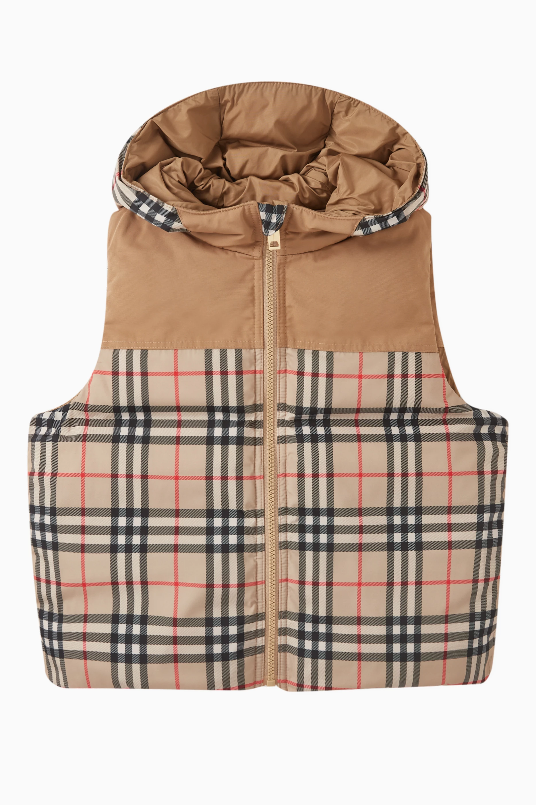 Burberry plaid vest 2025