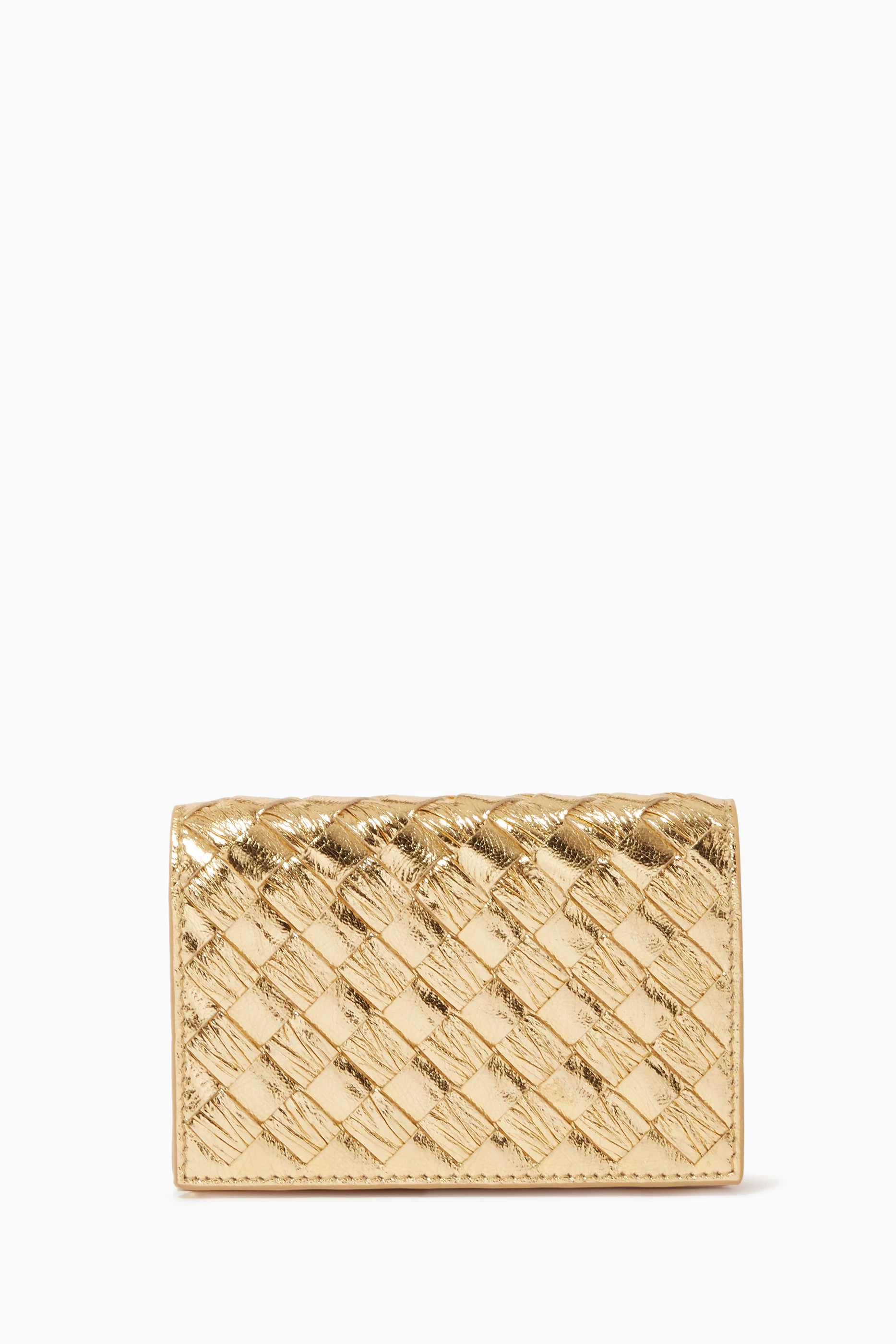 Gold color wallet 2025