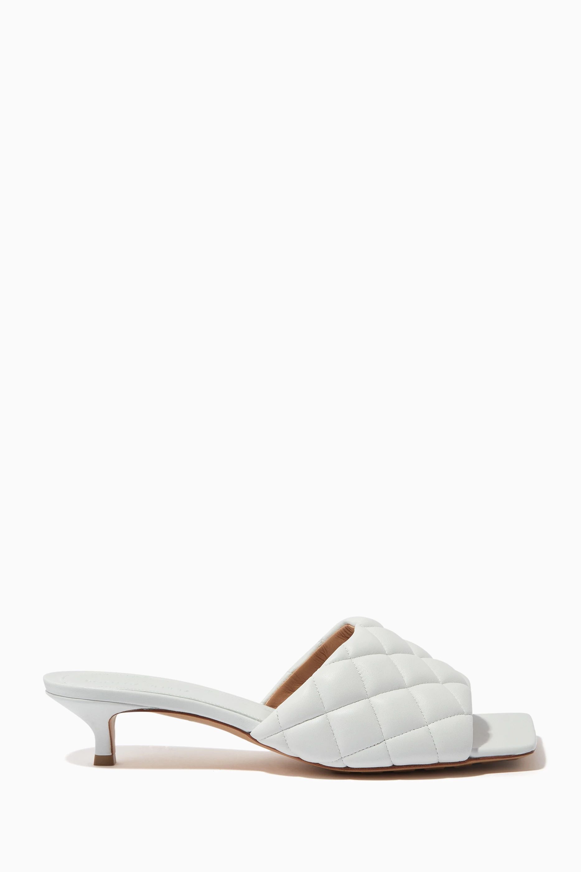 Bottega quilted best sale mules