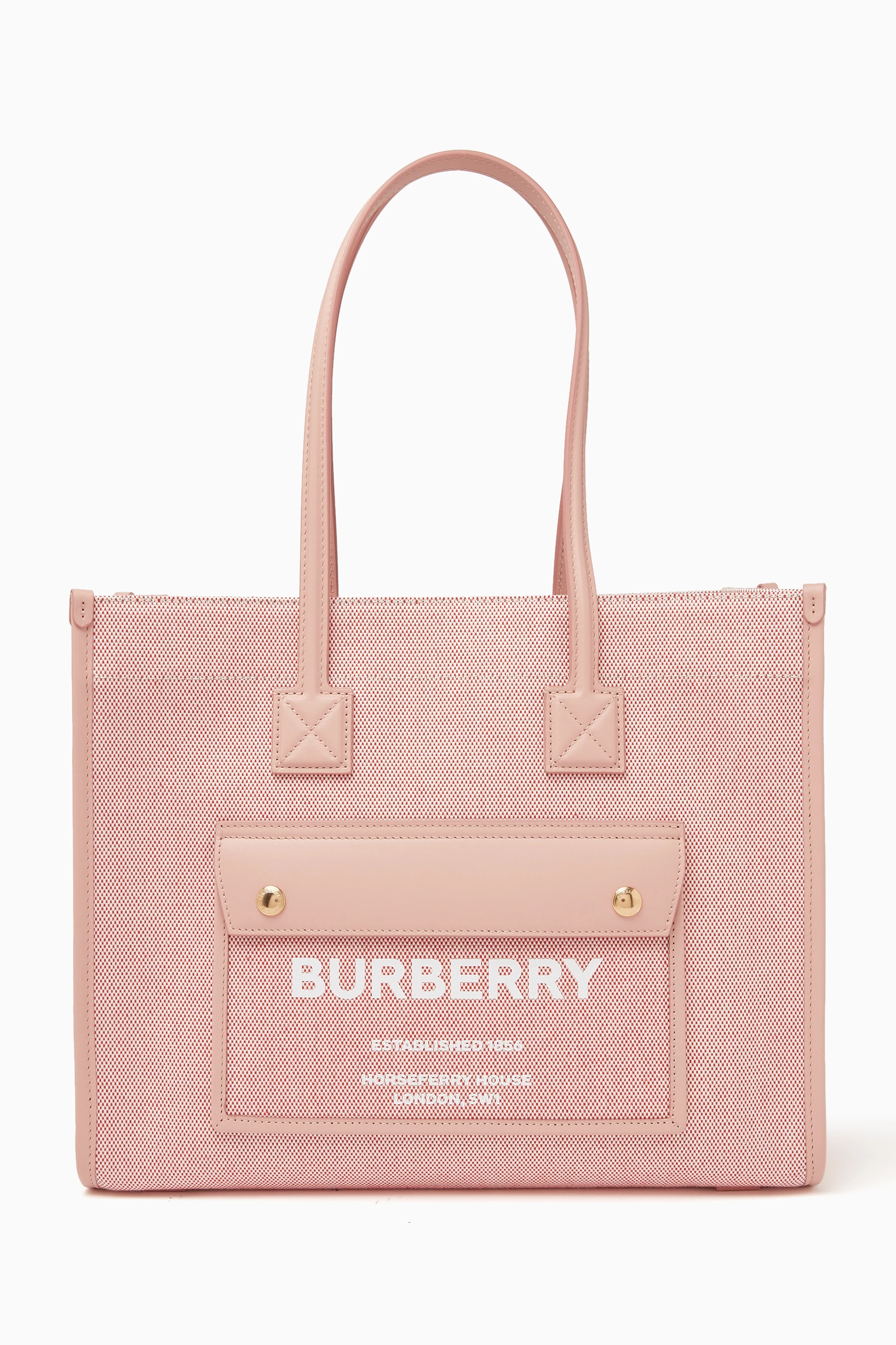 Burberry deals handbags pink