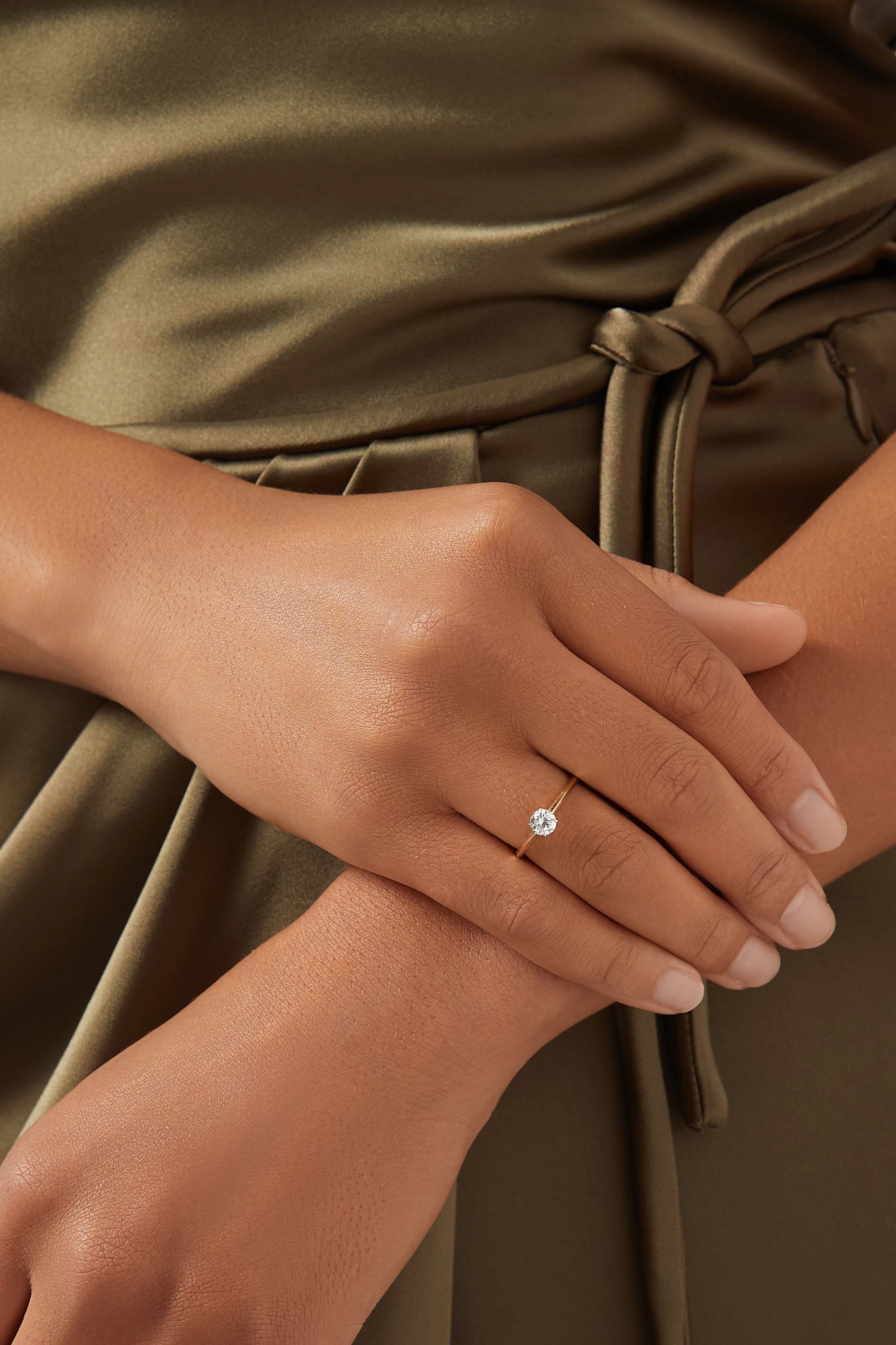 Vrai and oro solitaire top