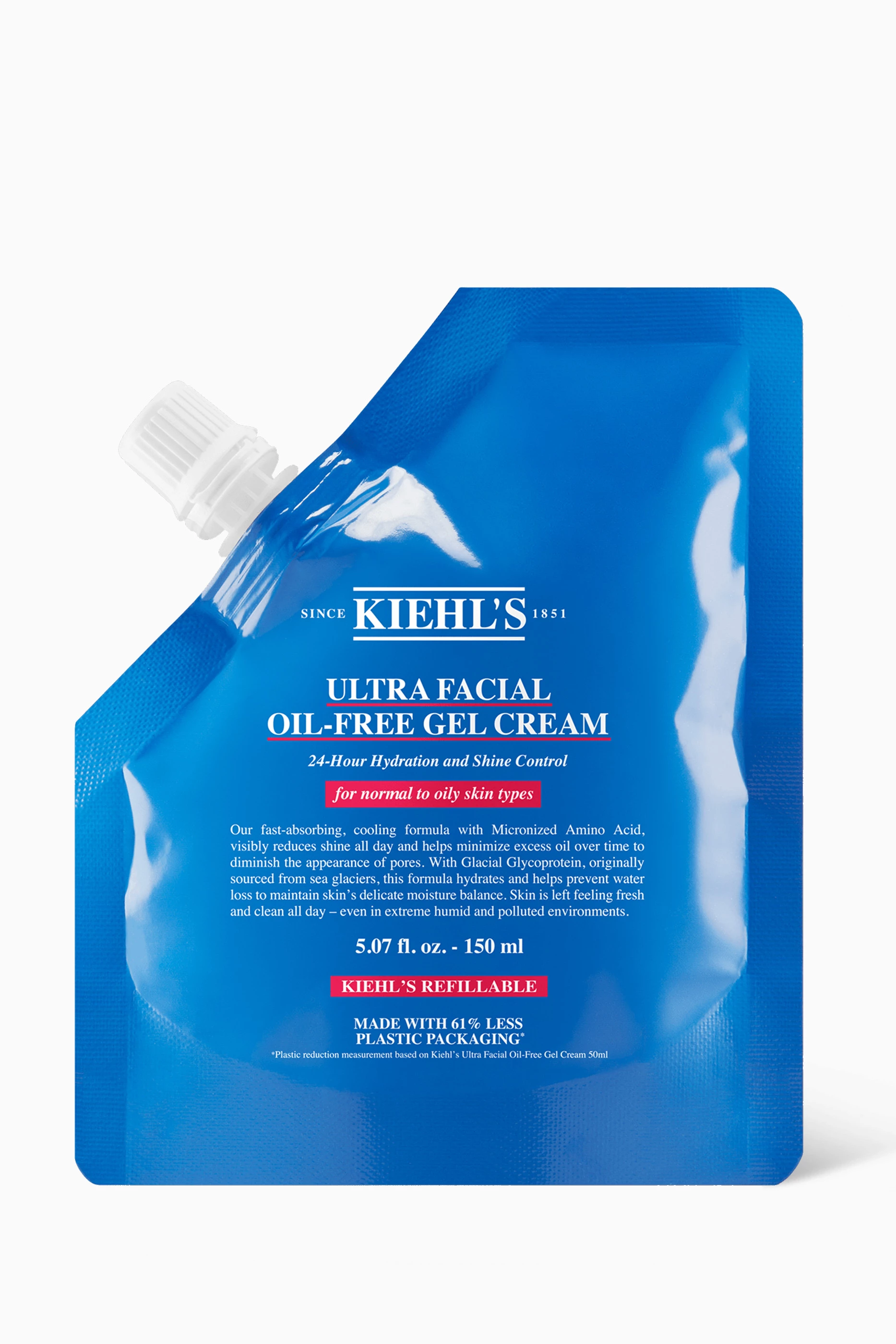 Buy Kiehl s Colourless Ultra Facial Oil Free Gel Cream Refill