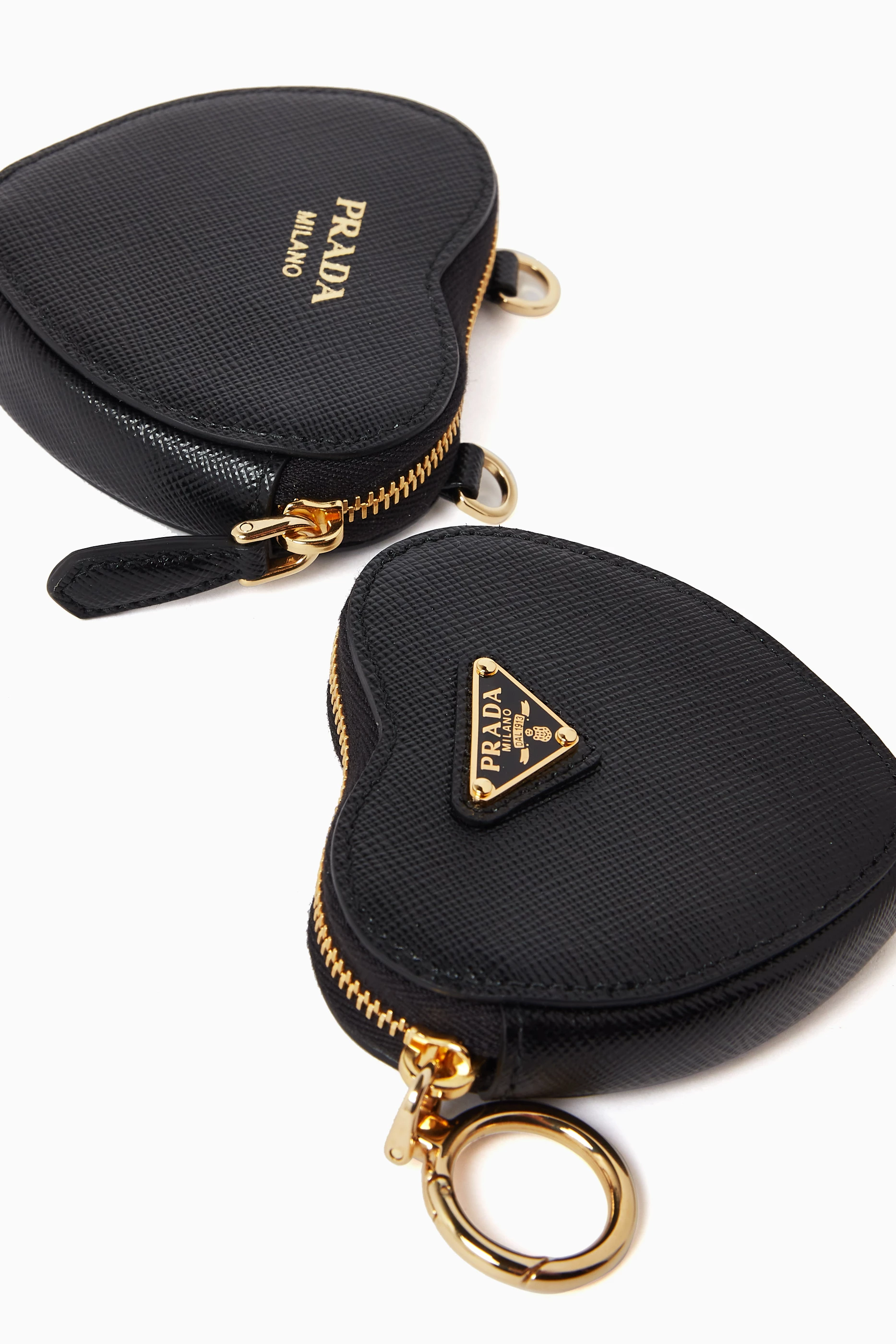 Prada round coin purse store