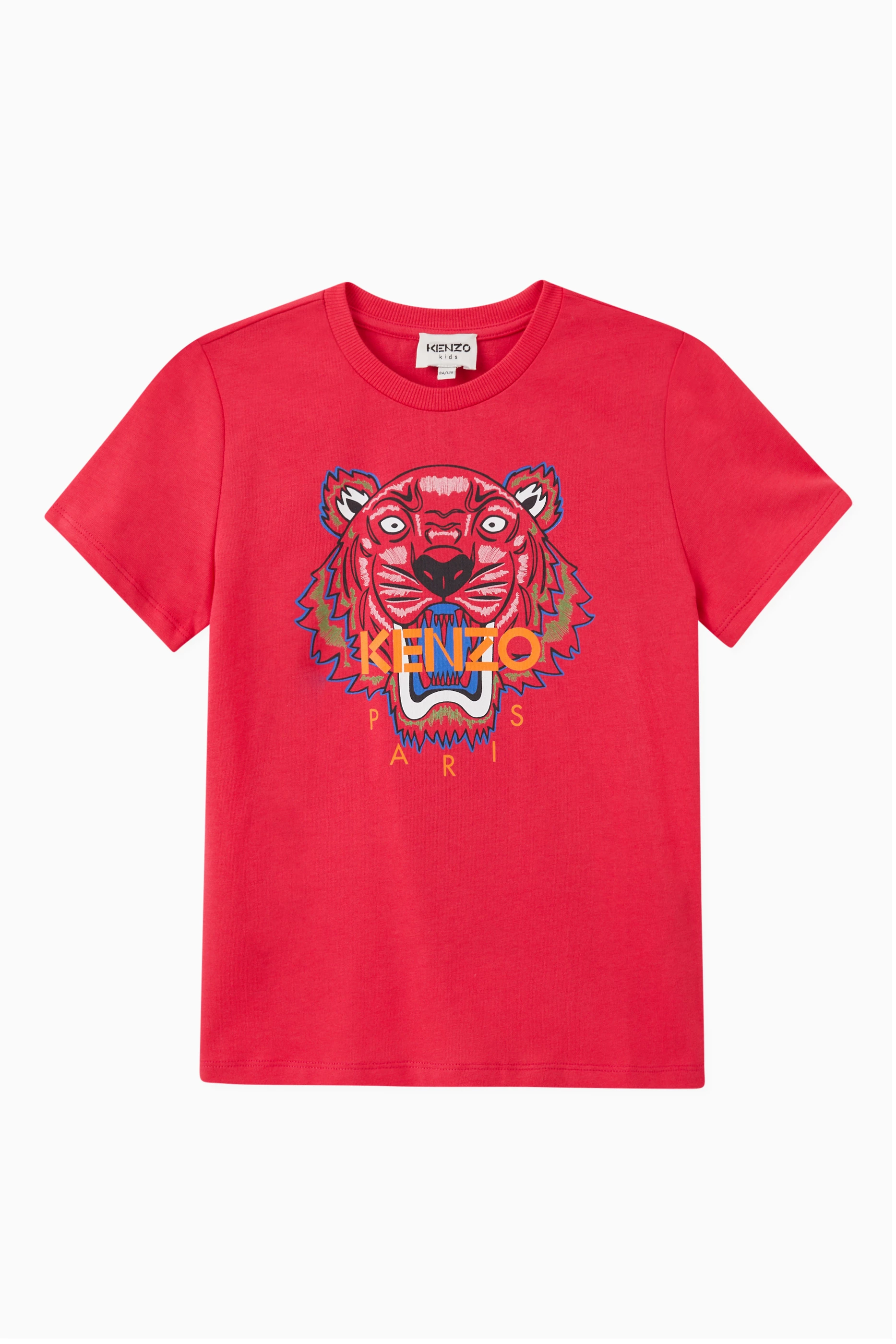 Kenzo red tiger t shirt discount
