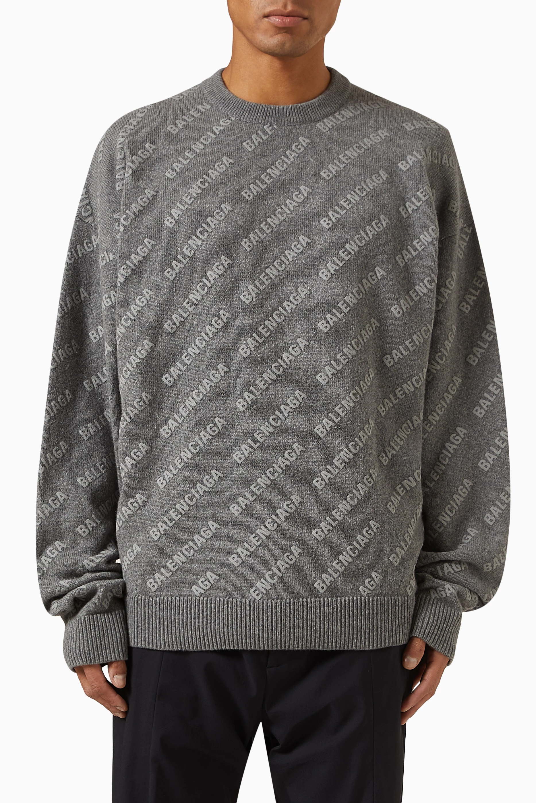 Balenciaga 2025 gray sweater