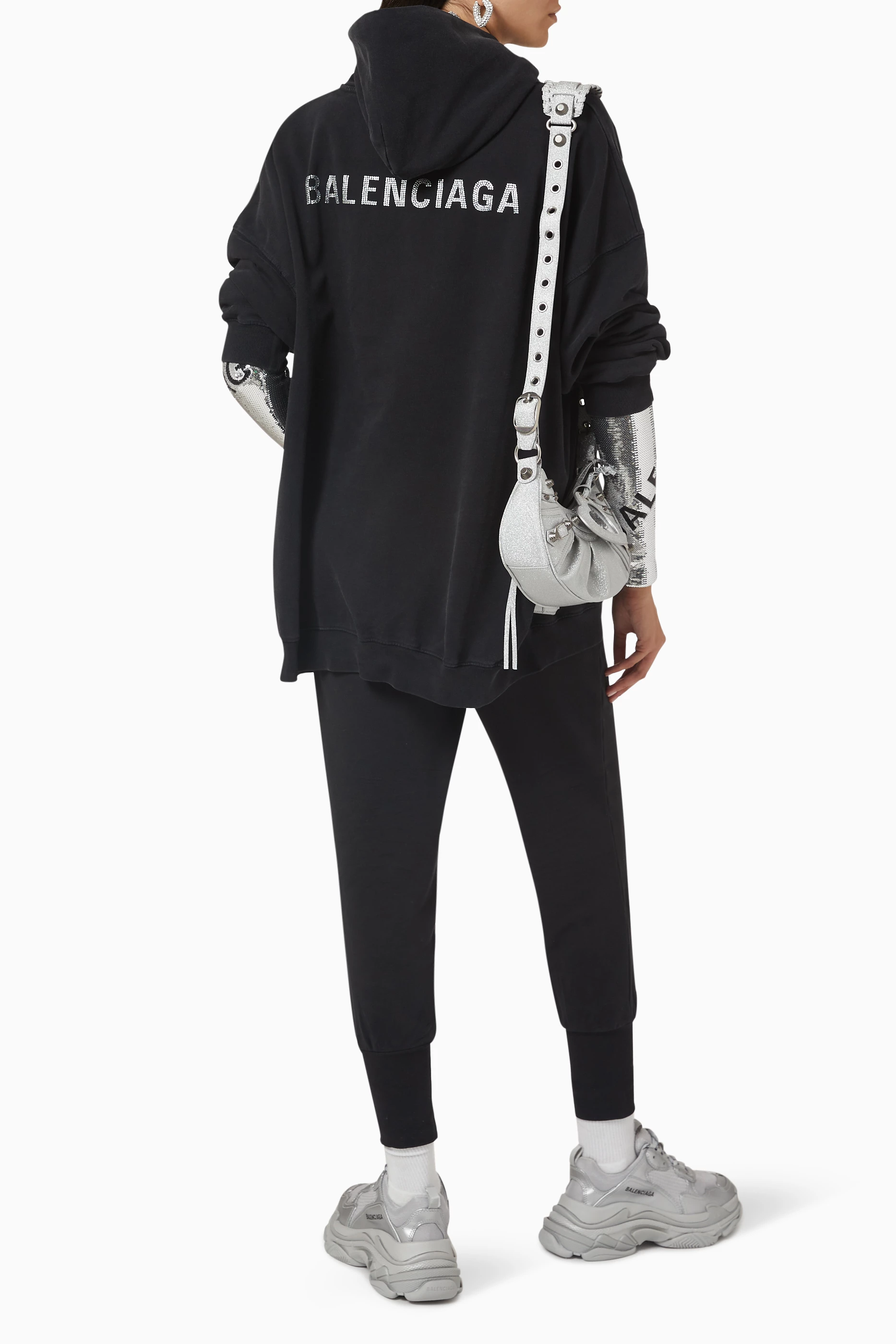 Balenciaga top track hoodie