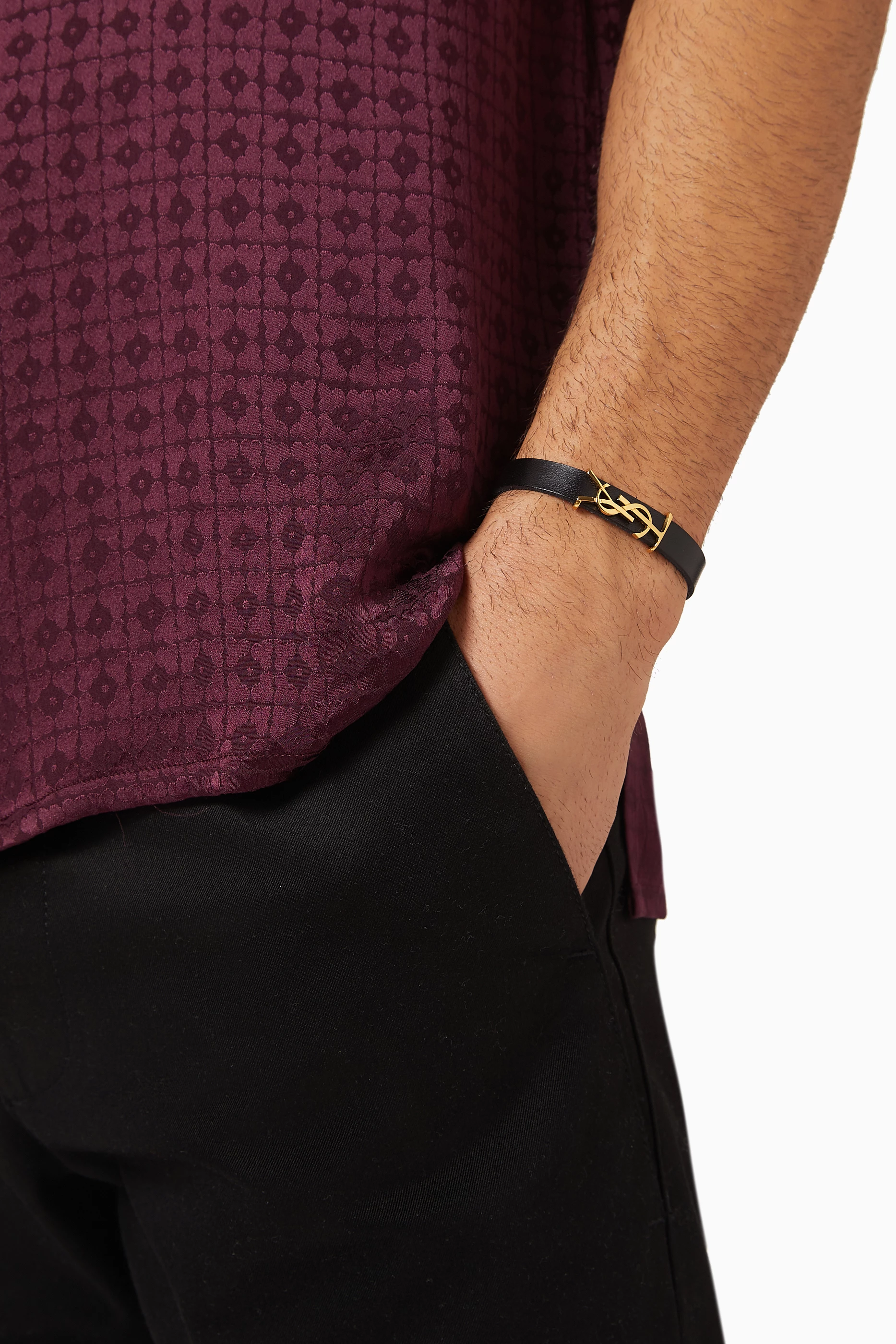 Saint laurent deals bracelet mens