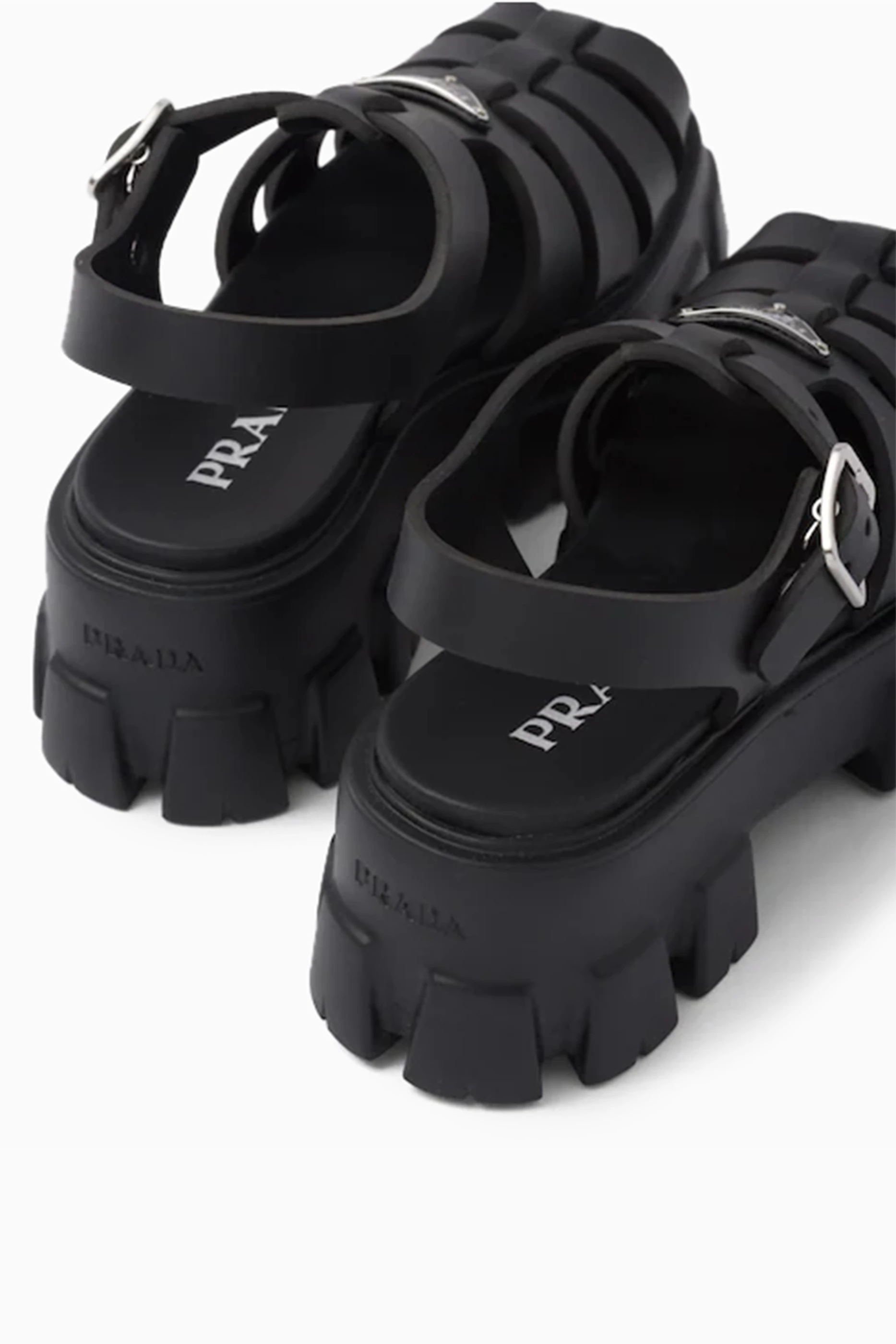 Prada lug sole new arrivals sandals