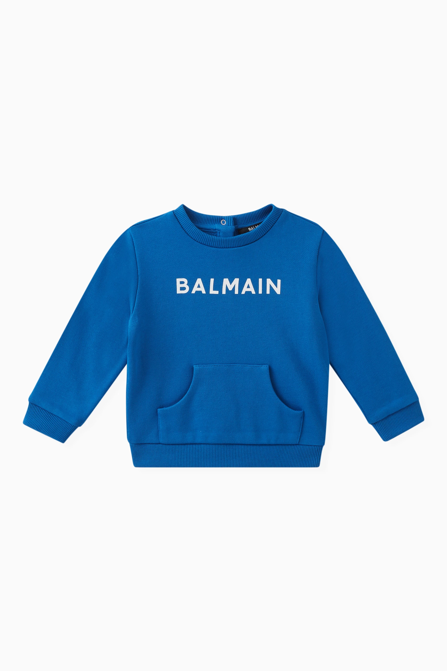 Balmain blue on sale sweatshirt