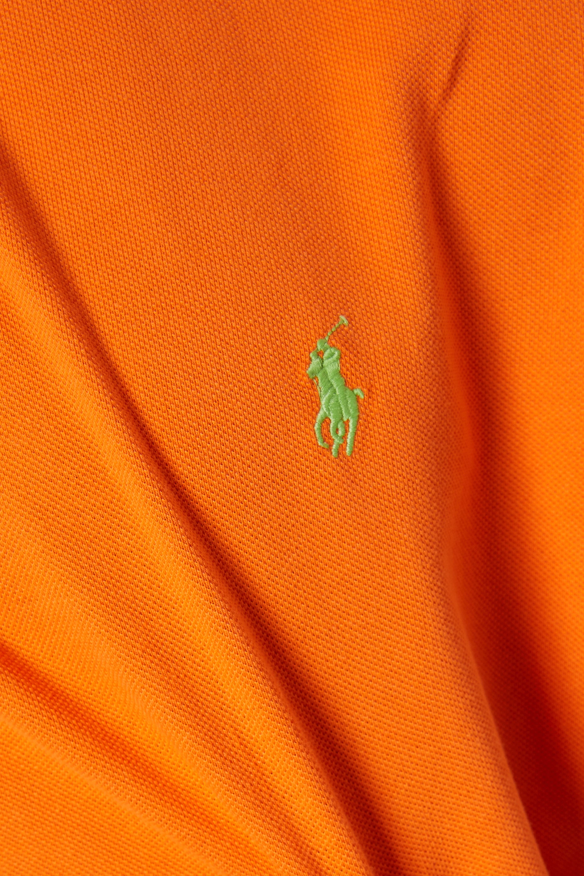 Buy Polo Ralph Lauren Orange Polo Shirt in Cotton for Men in UAE