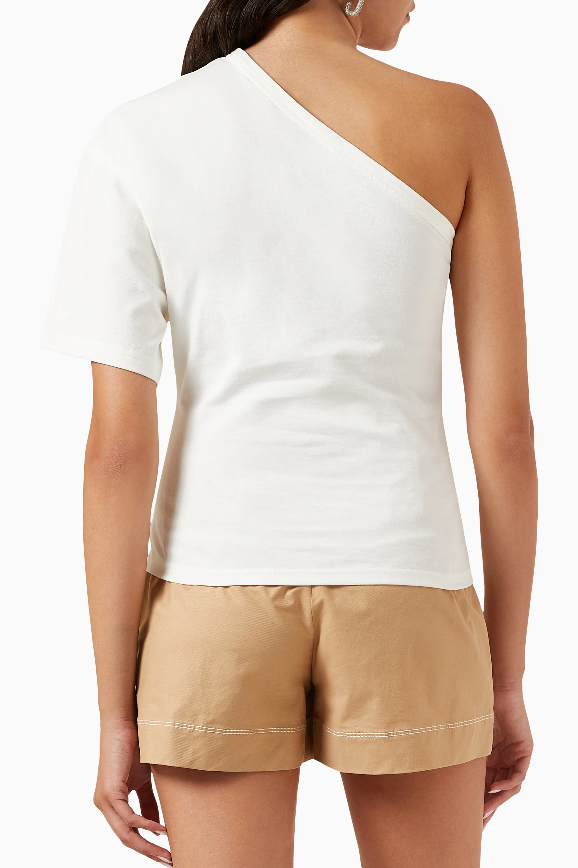 One shoulder deals t shirt