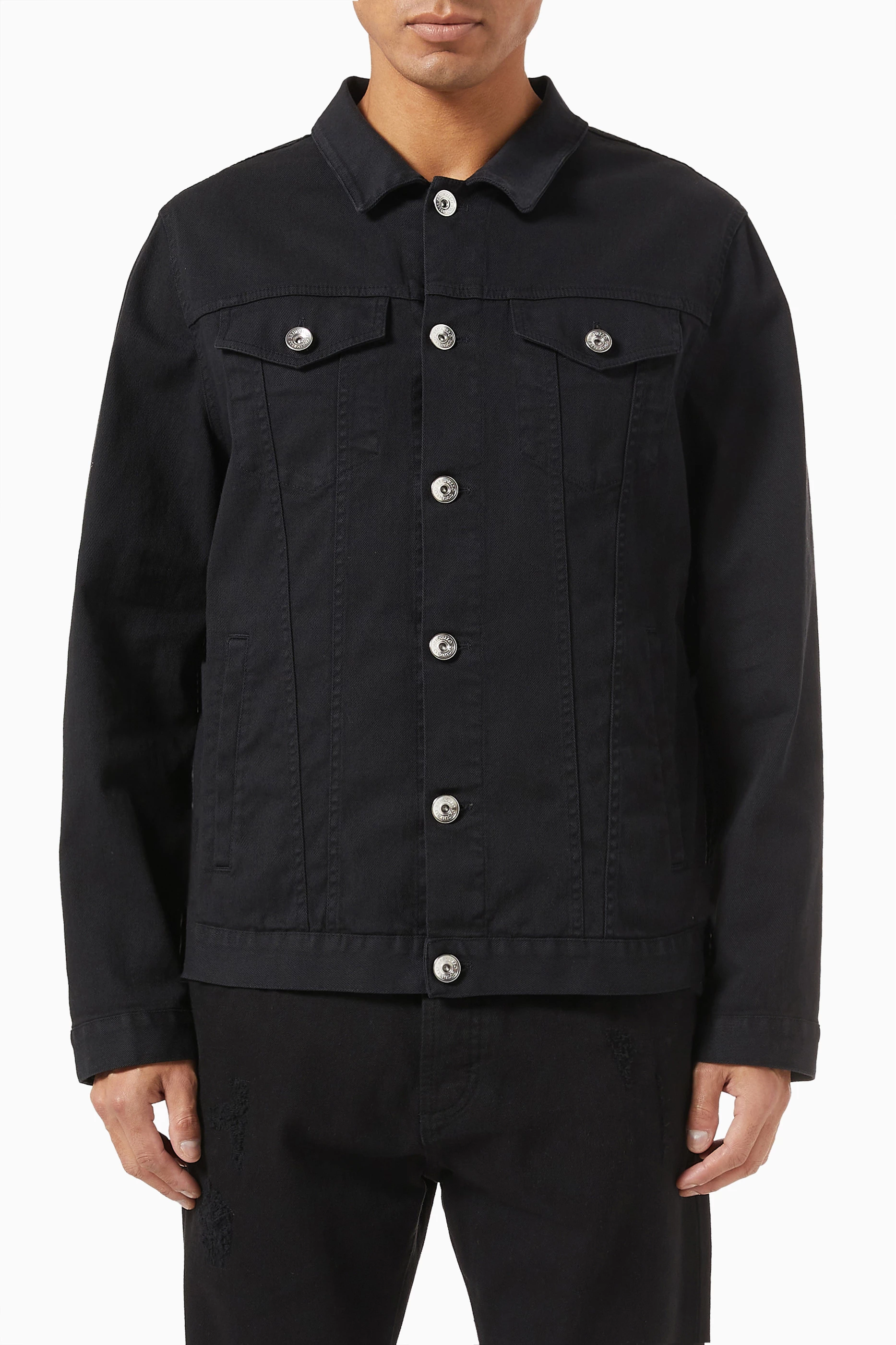 Givenchy black top denim jacket