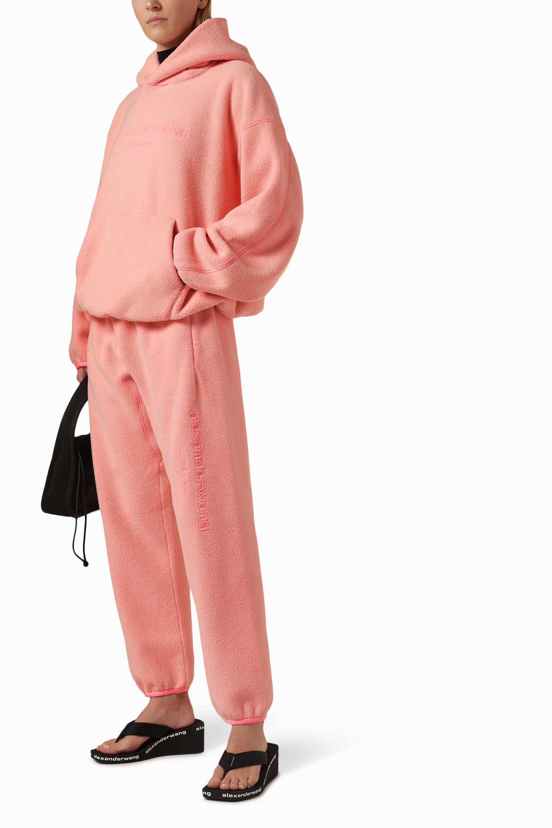 Alexander wang pink top sweatpants