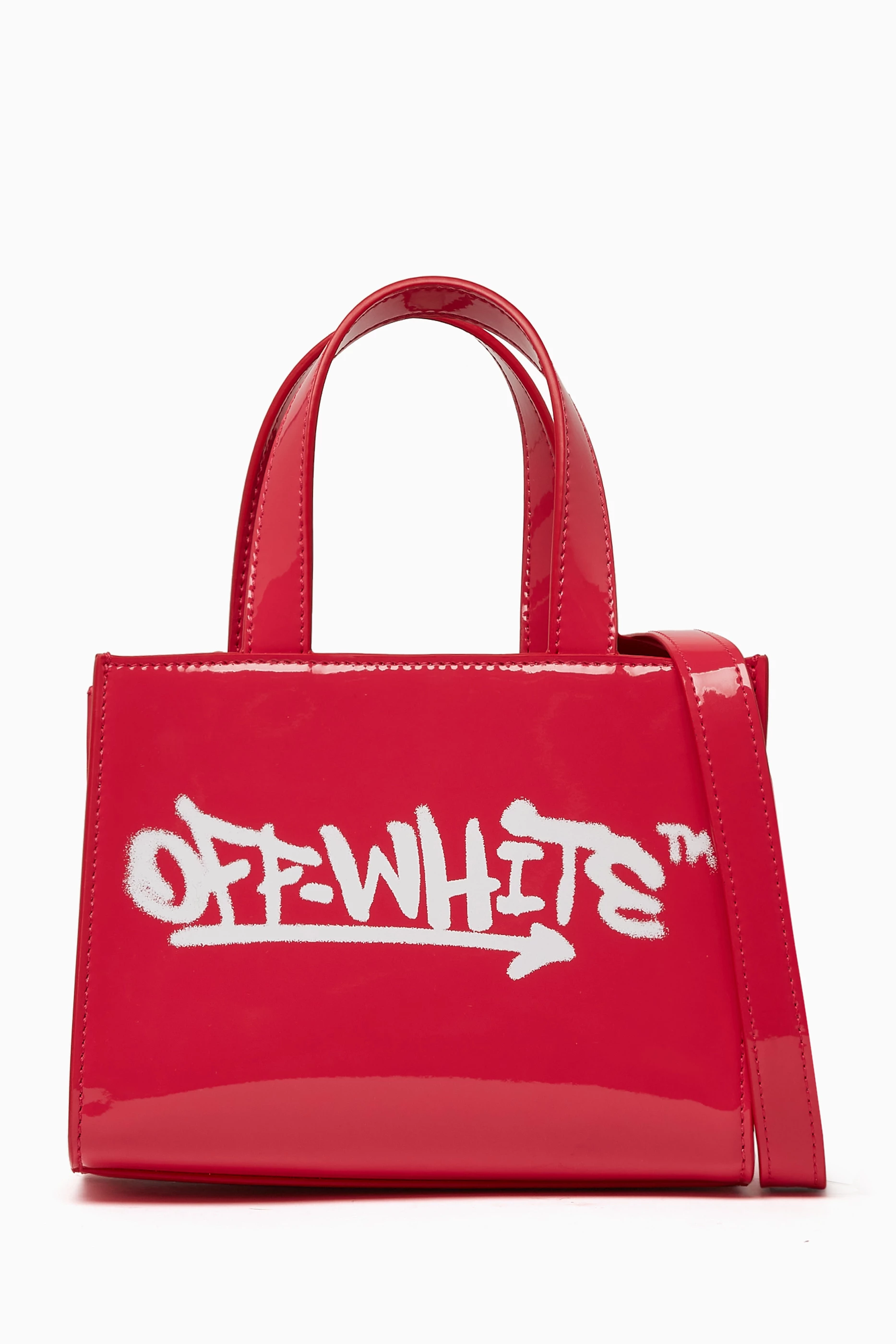 Off white deals pink tote
