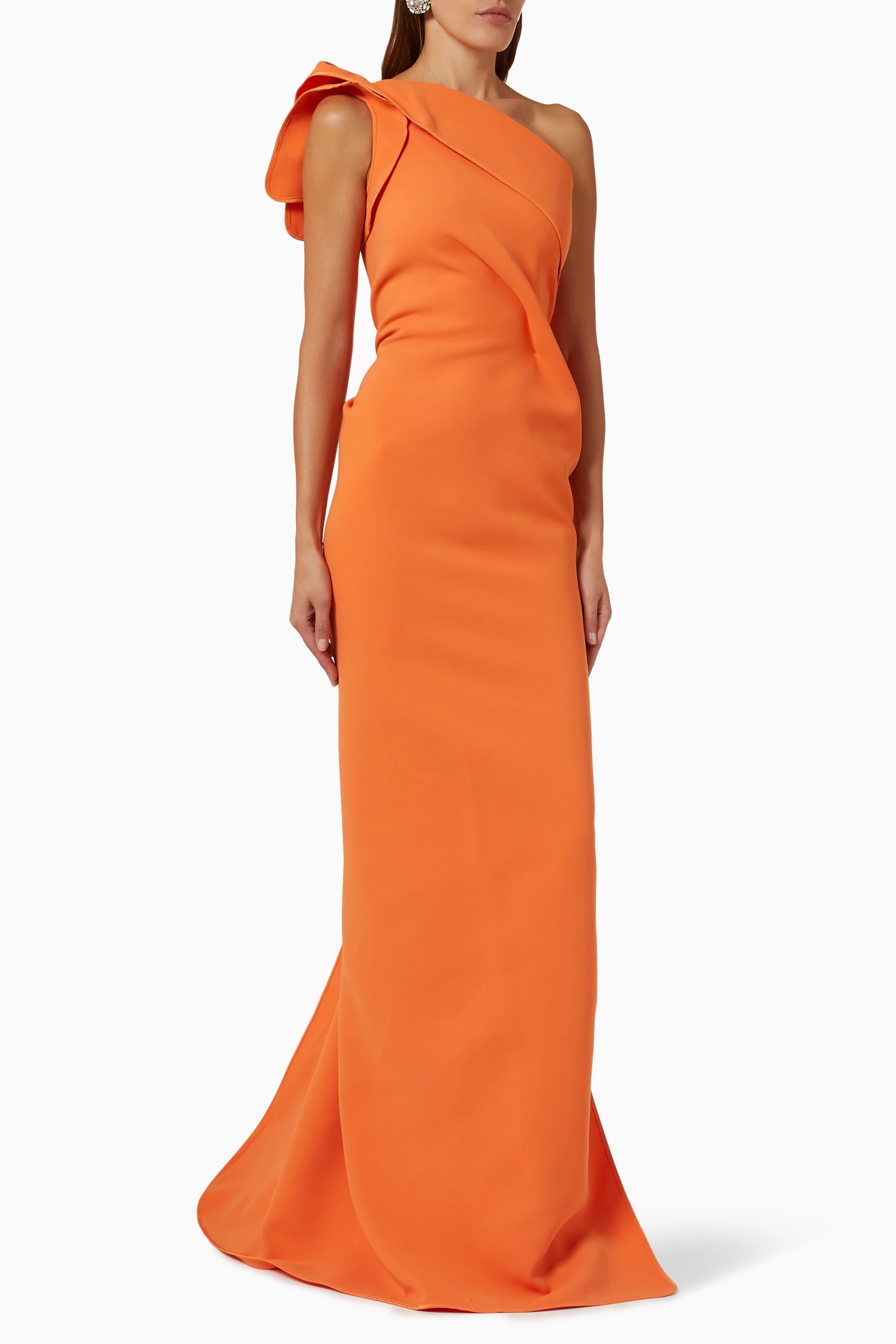 Orange gown hotsell