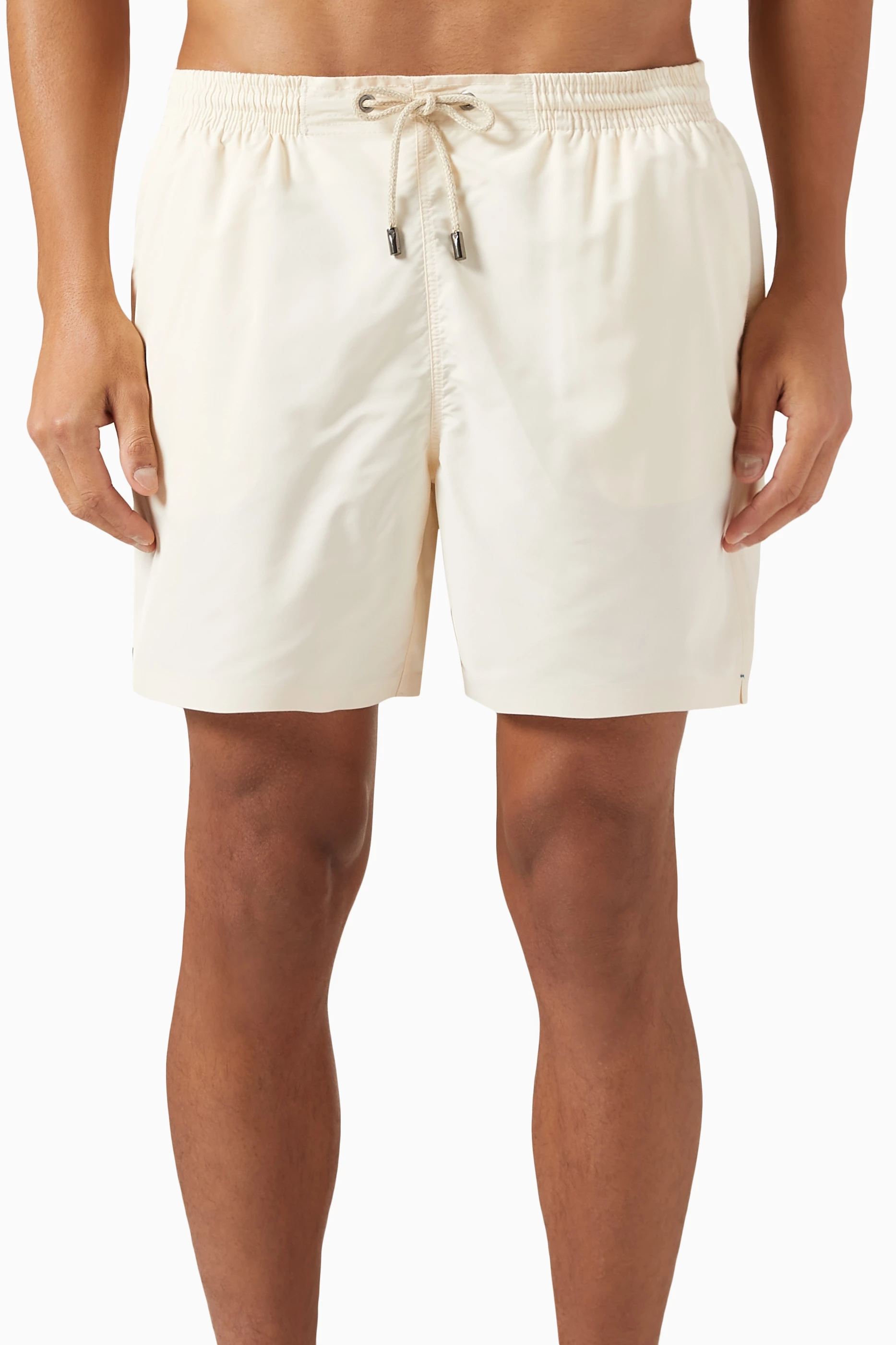 Mens white hotsell swim trunks