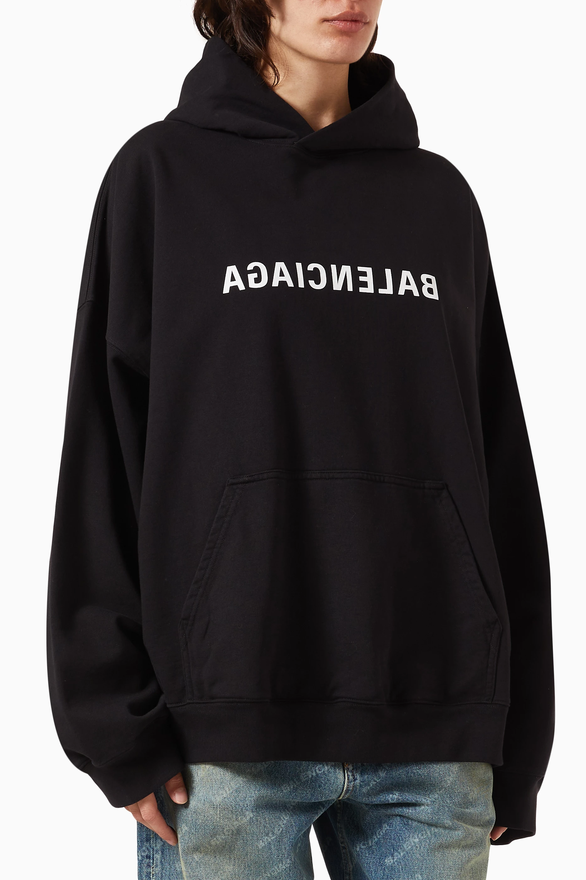 Balenciaga hoodie clearance oversized