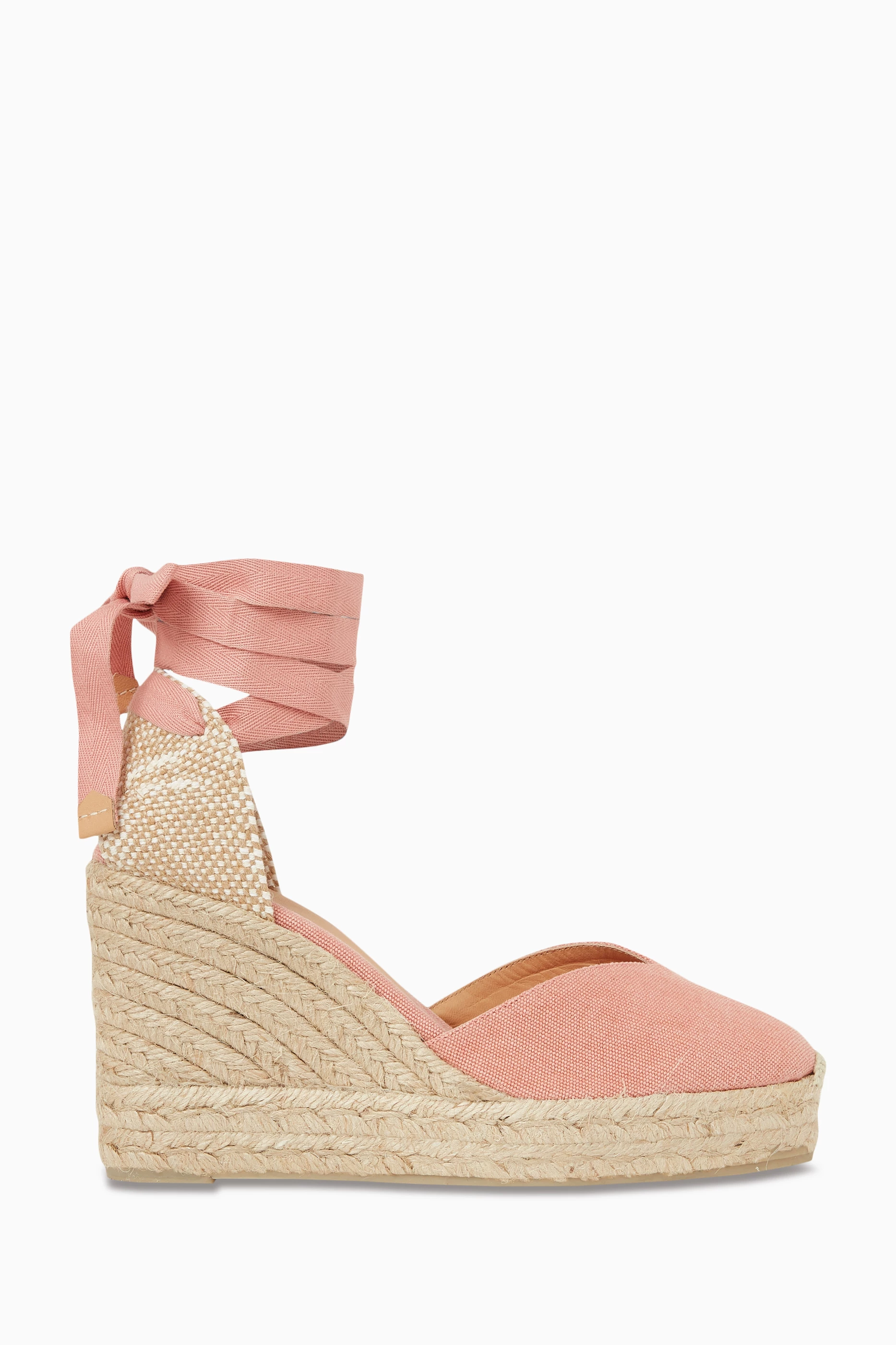 Castaner pink wedges online