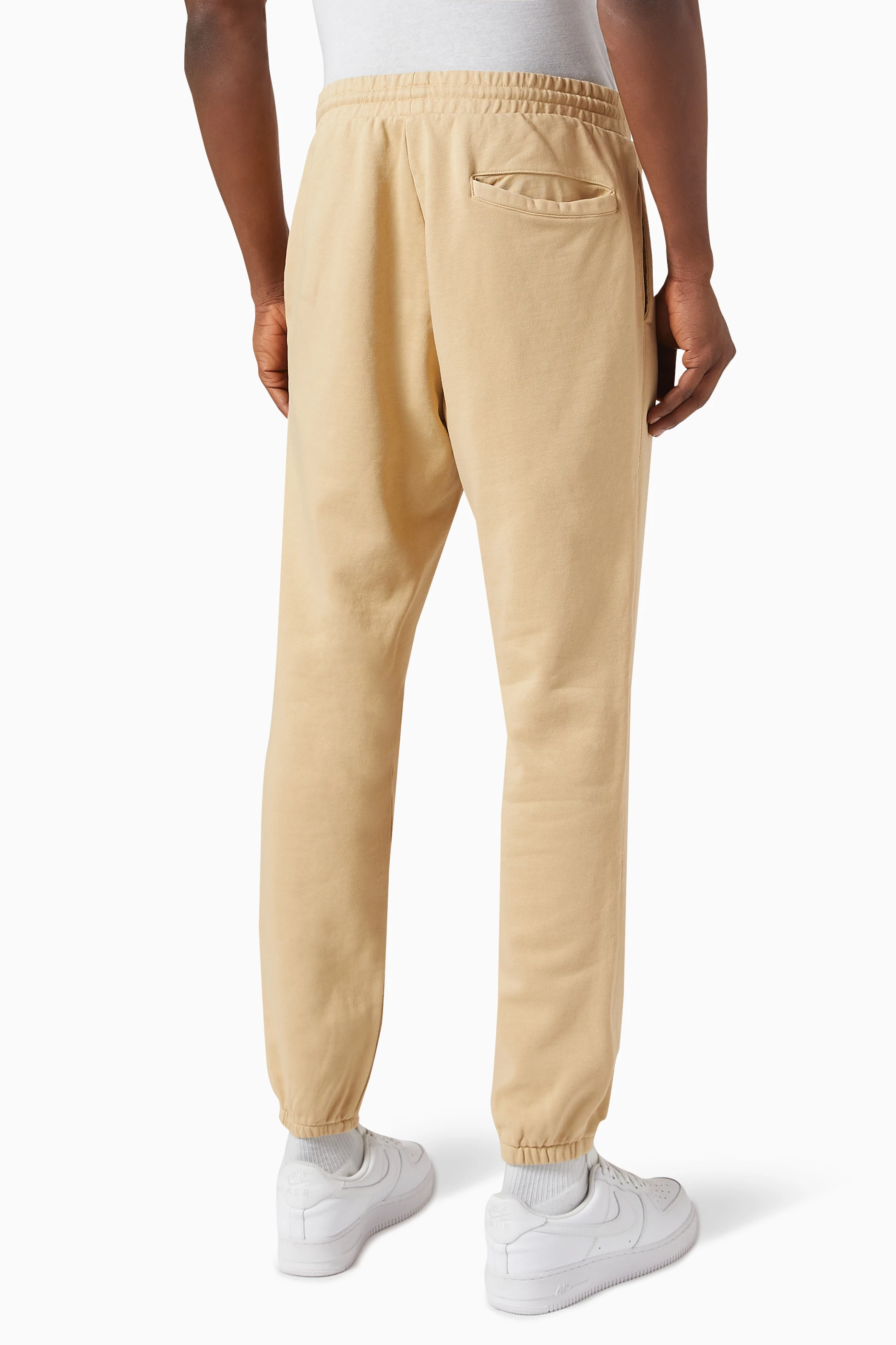 Buy Kith Neutral Williams I Sweatpants in Cotton for MEN in UAE