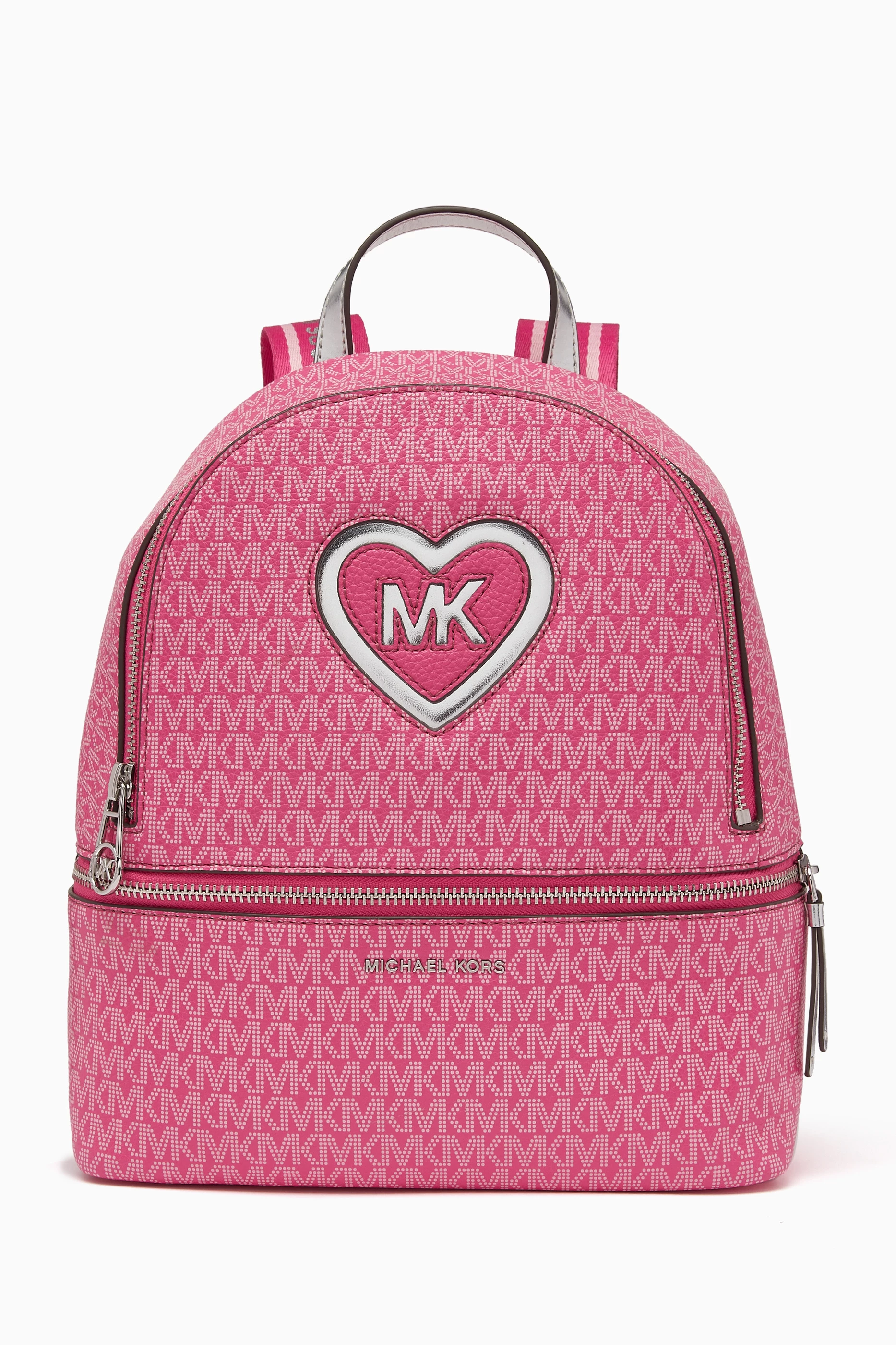 Michael kors heart 2025 backpack