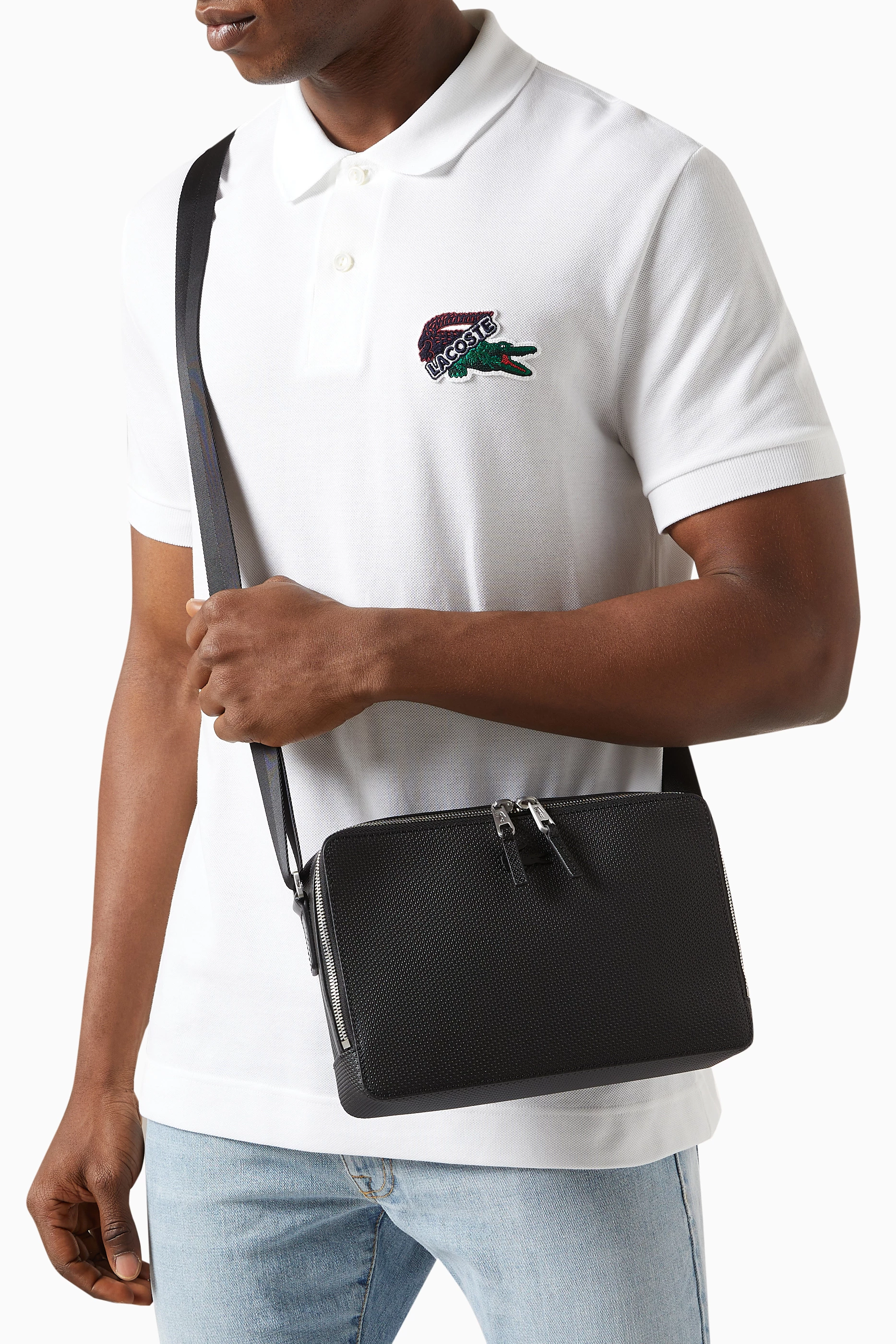 Men's chantaco hot sale leather crossbody bag