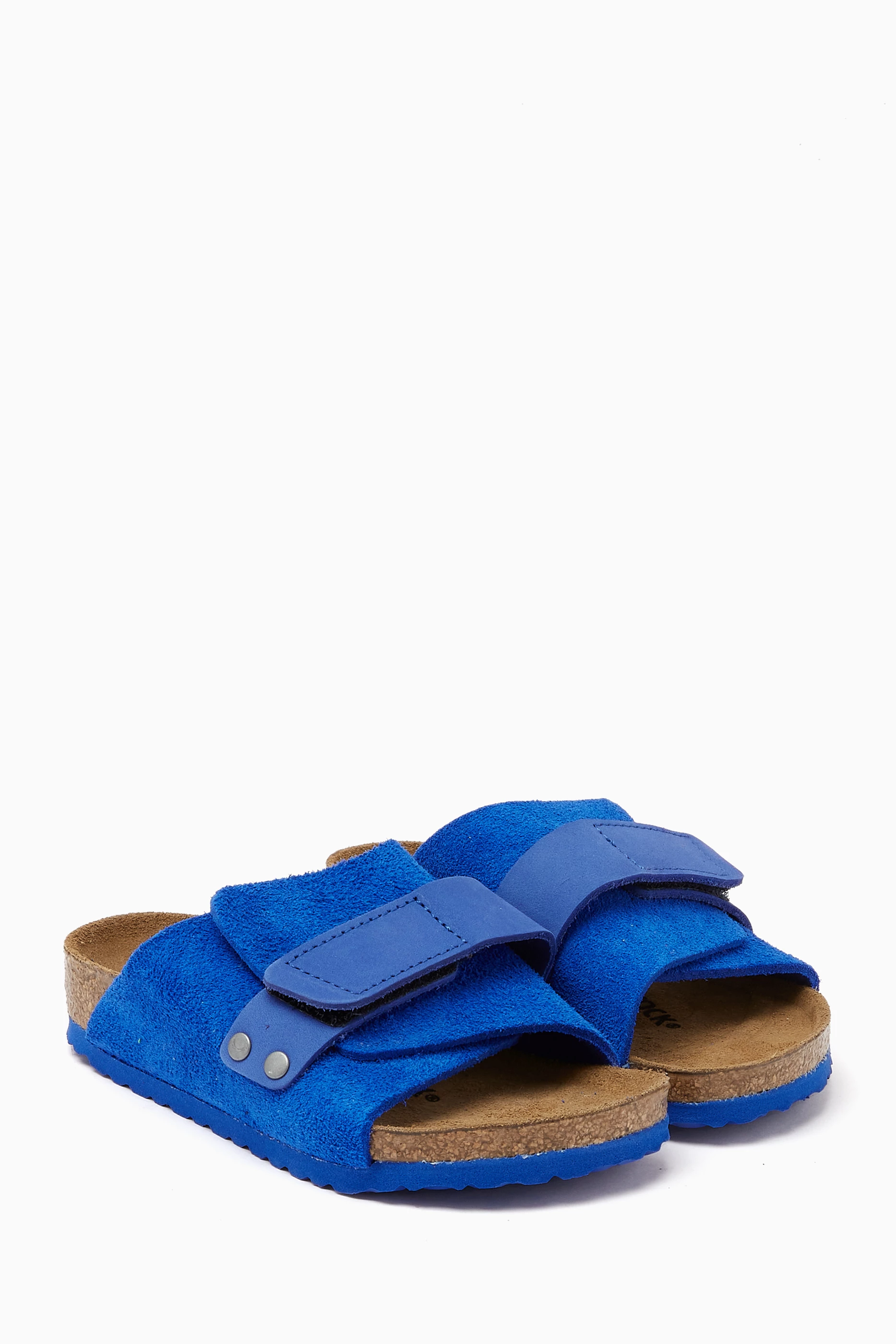 Blue suede outlet birkenstock sandals