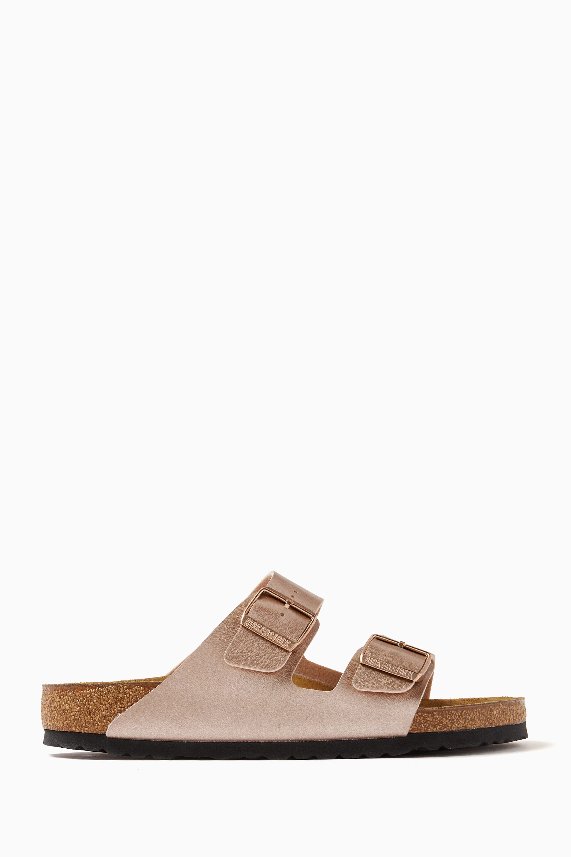 Birkenstock arizona store rose gold