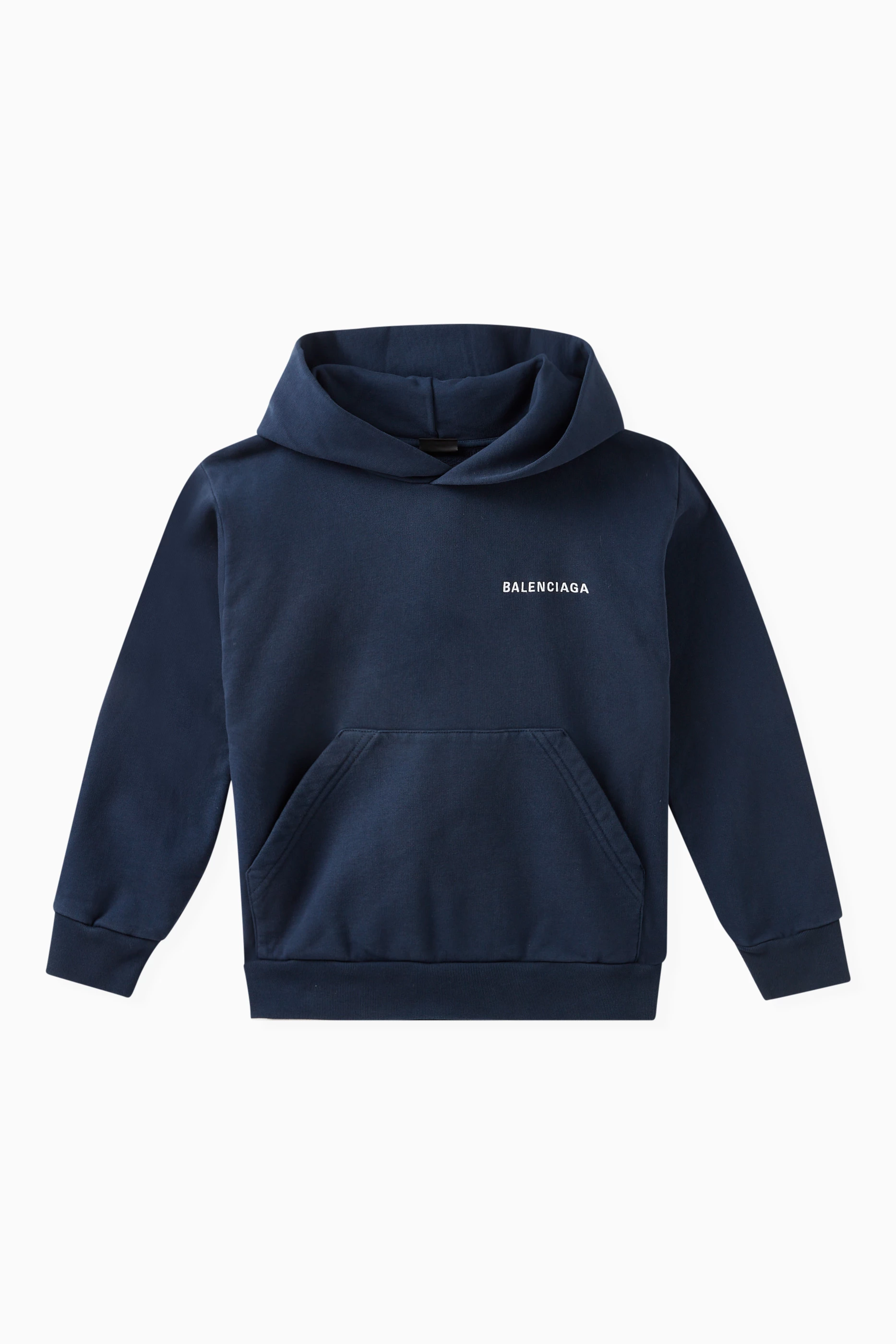 Balenciaga hoodie navy store