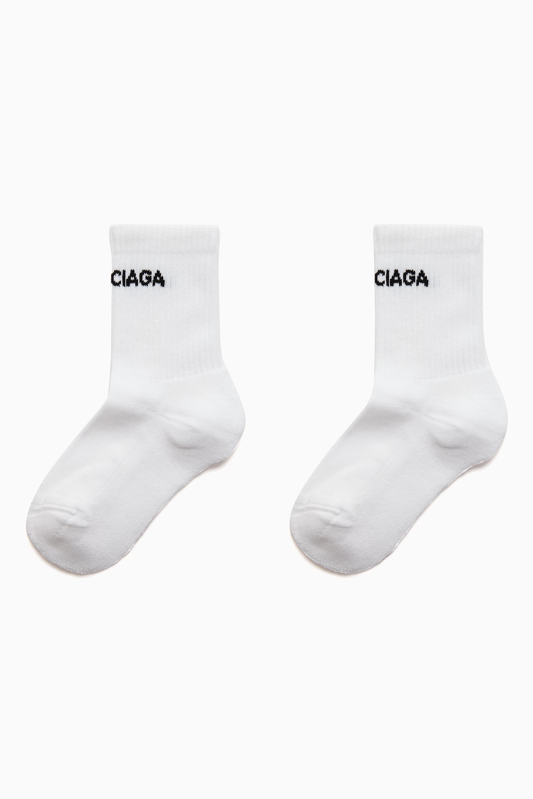 Balenciaga shoes top sock white