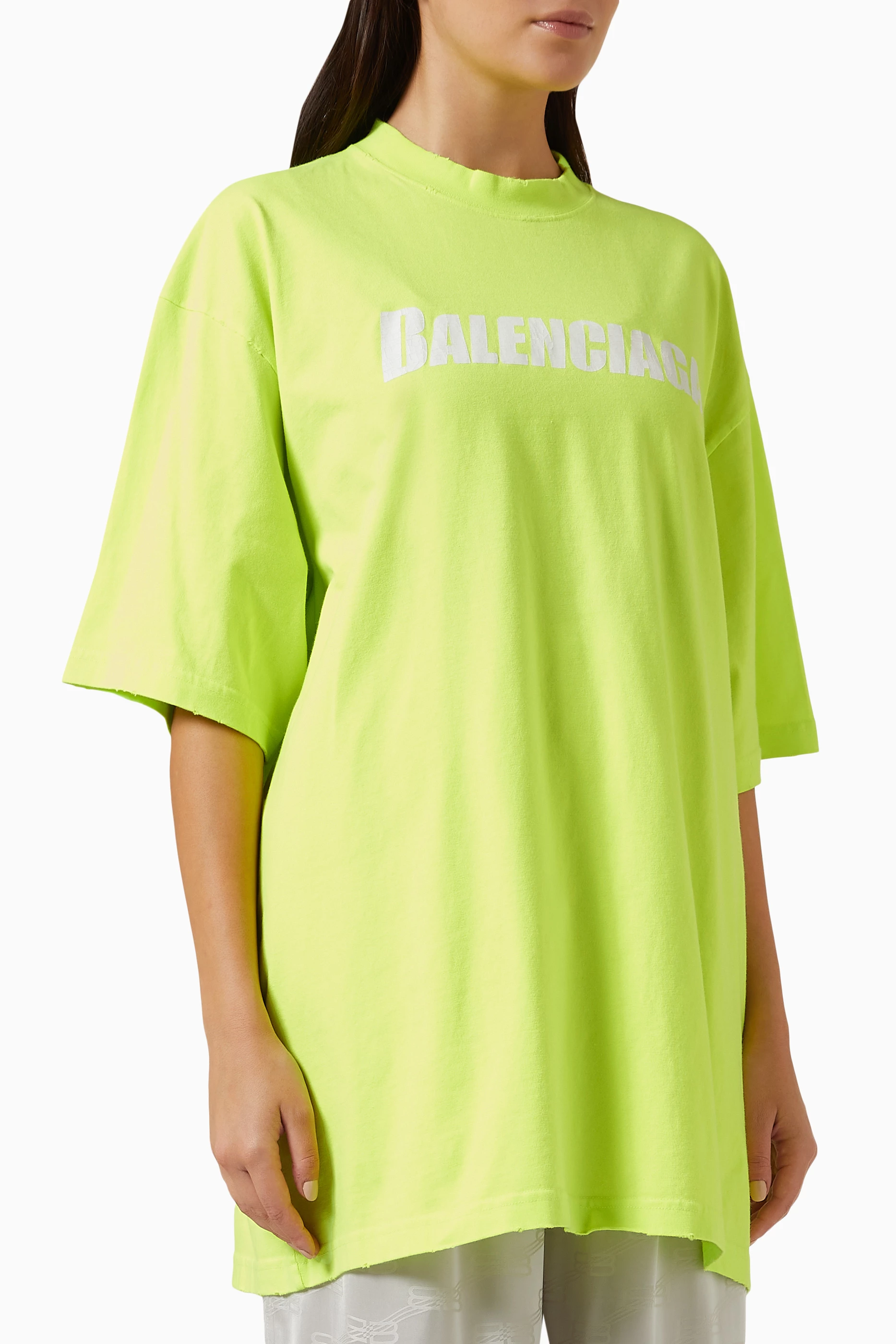 Balenciaga yellow clearance tee