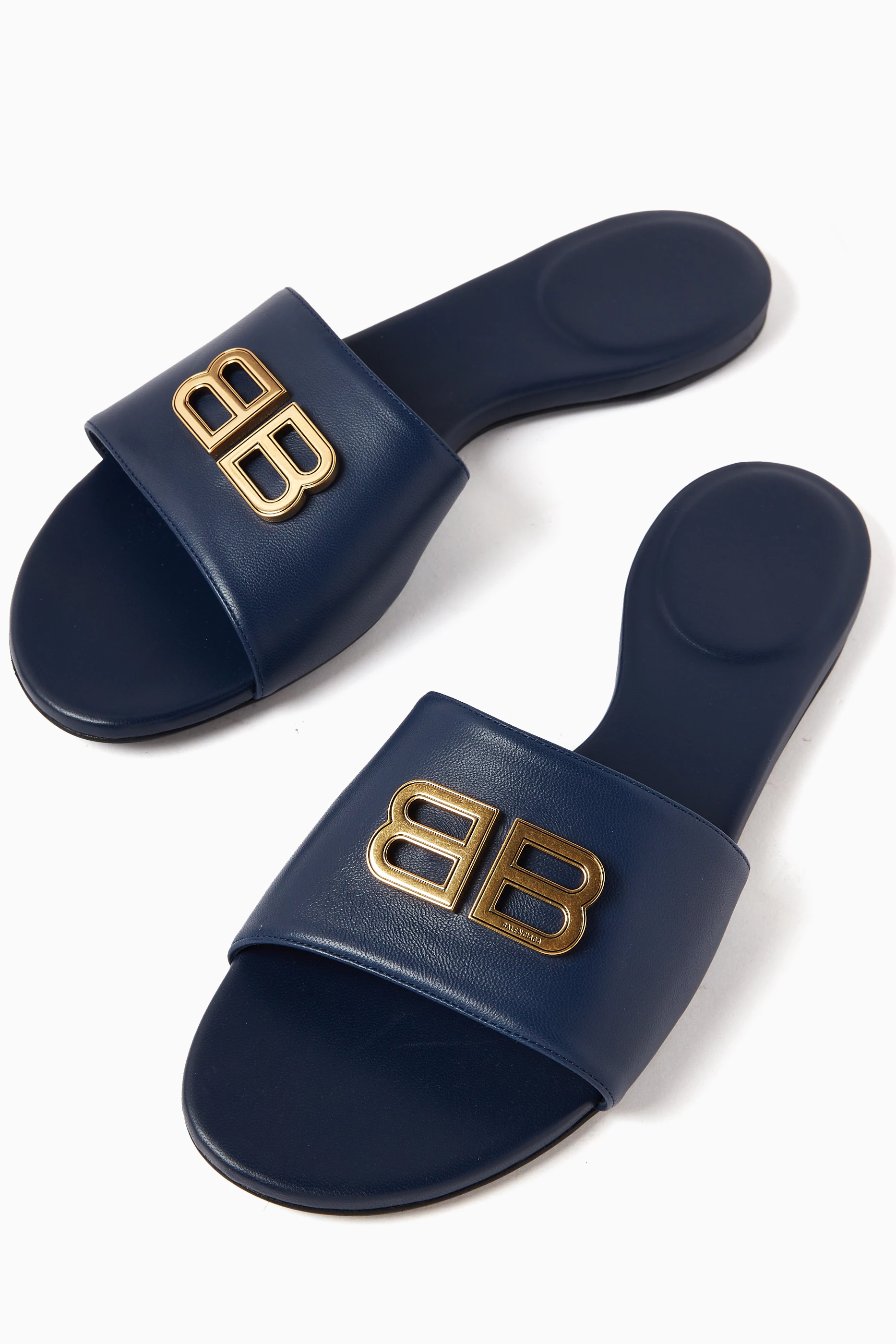 Balenciaga sandals blue sale