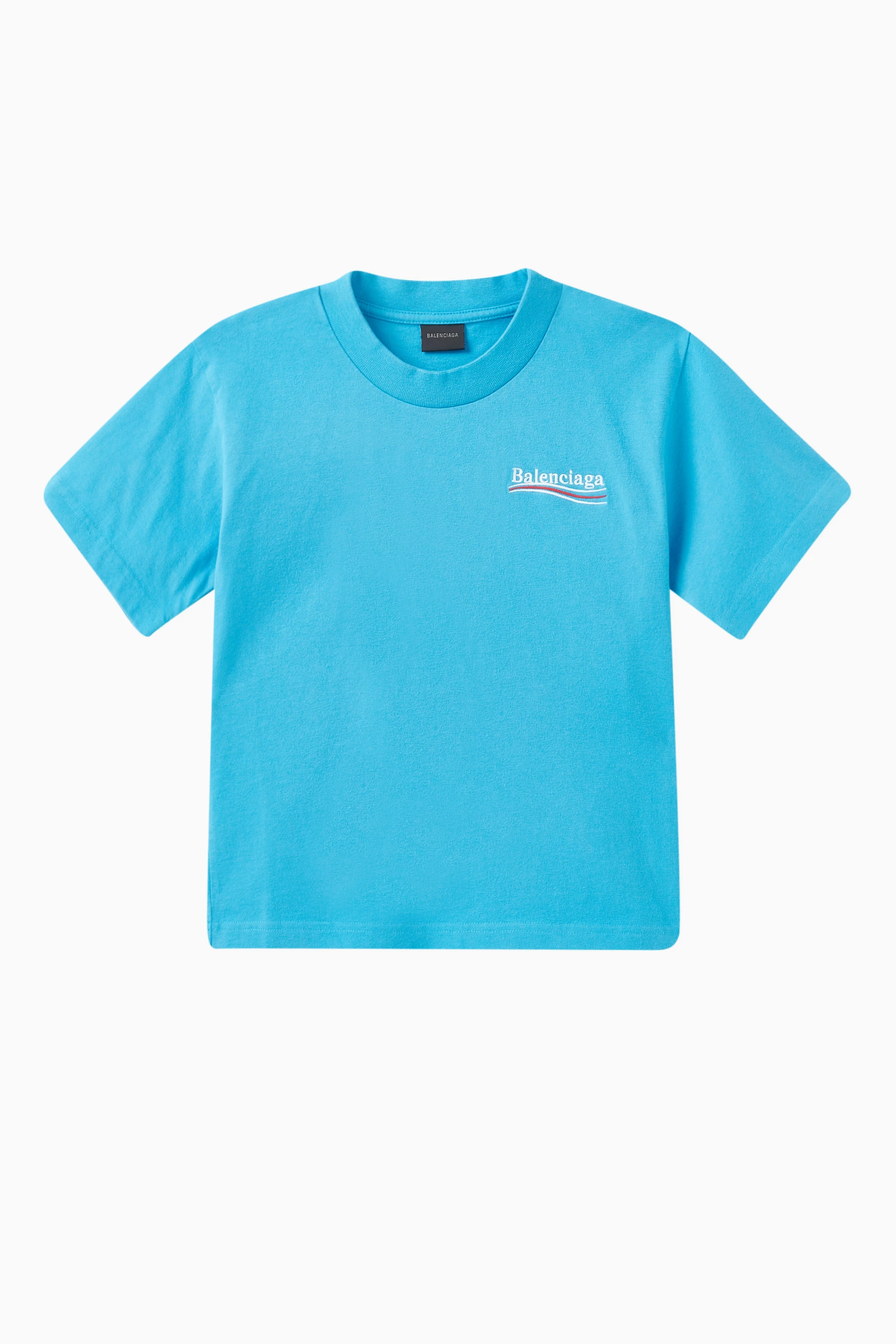 Balenciaga campaign sale tee blue