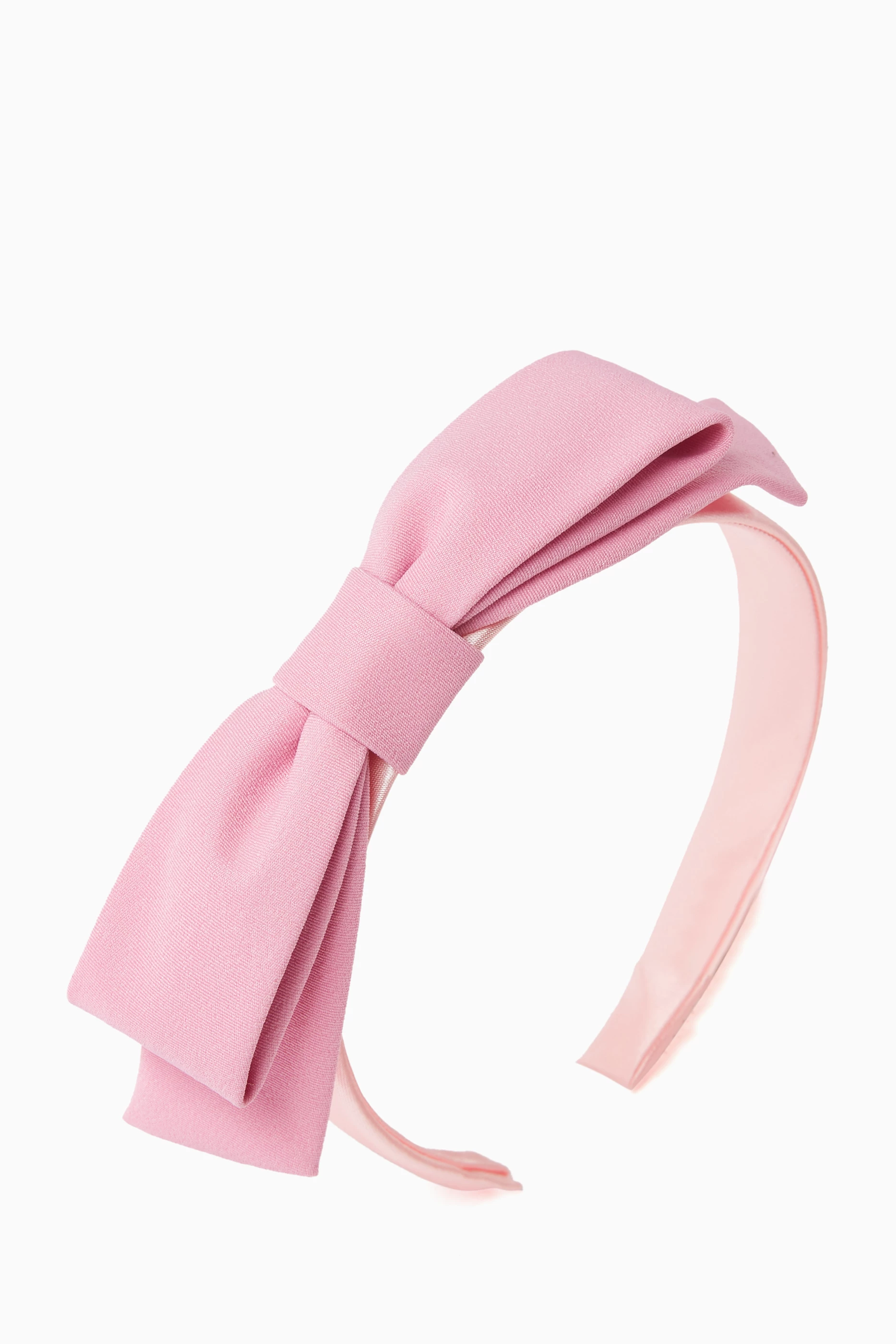 Pink headband 2024 with bow
