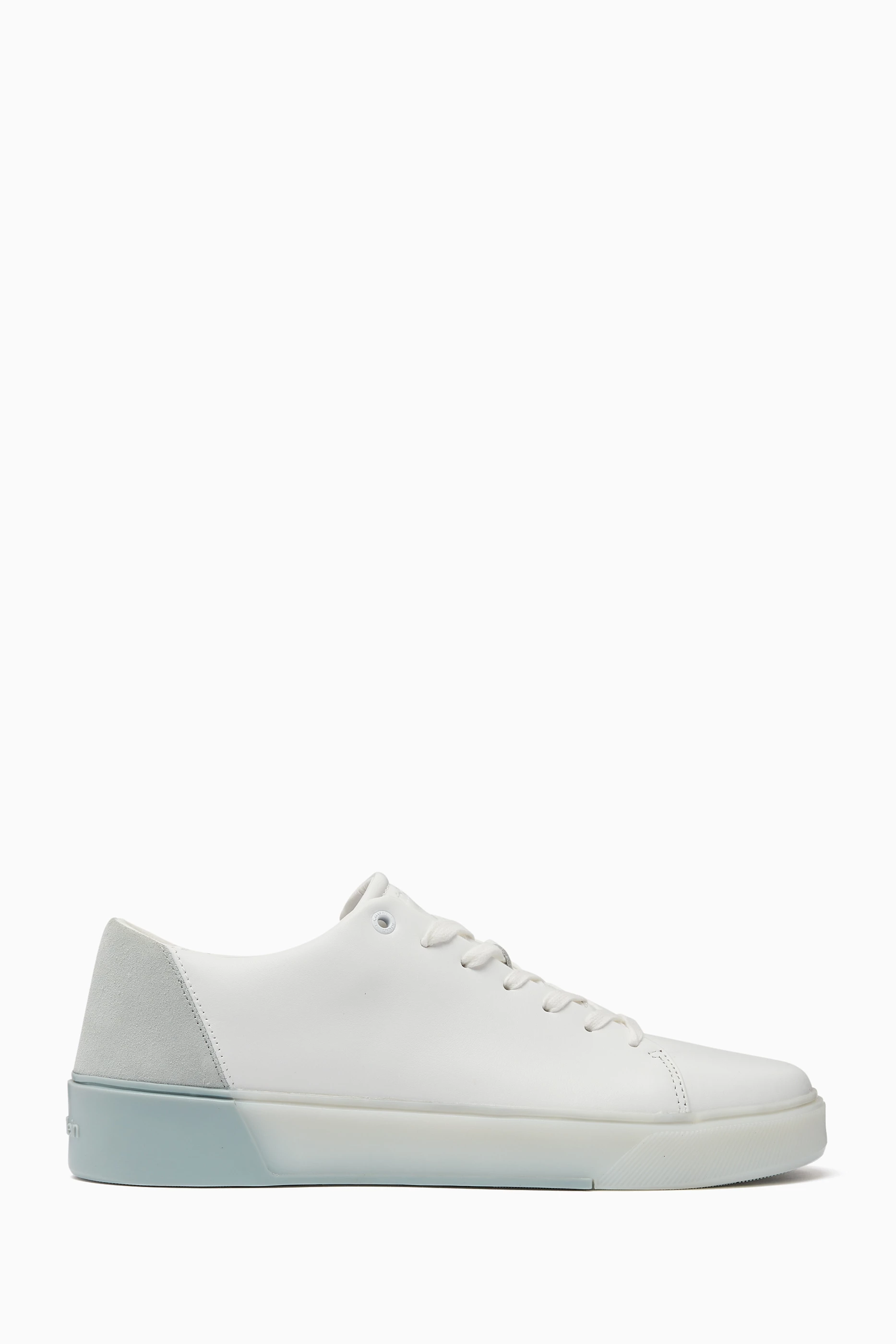 Calvin klein outlet white shoes men