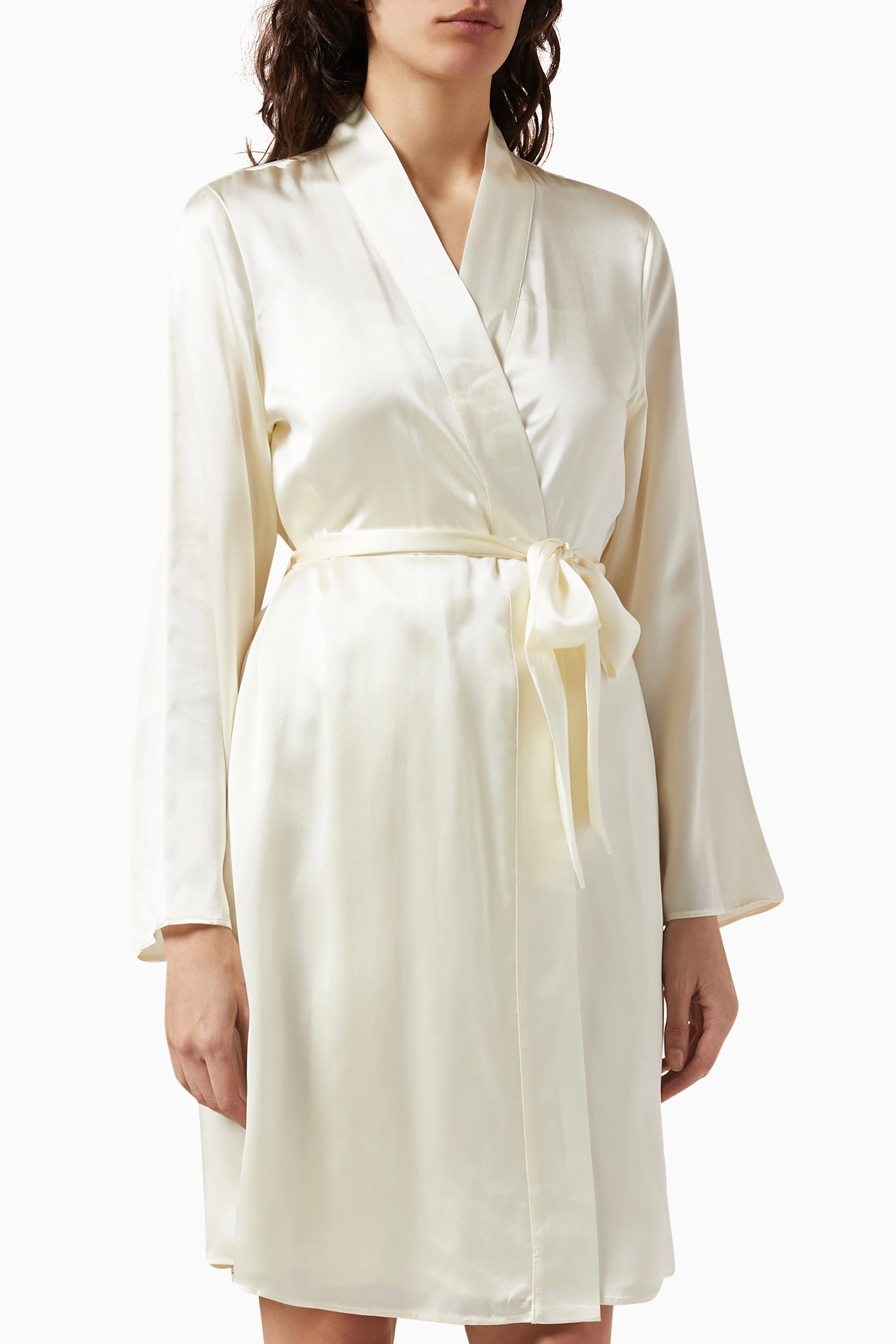 Calvin klein silk robe online