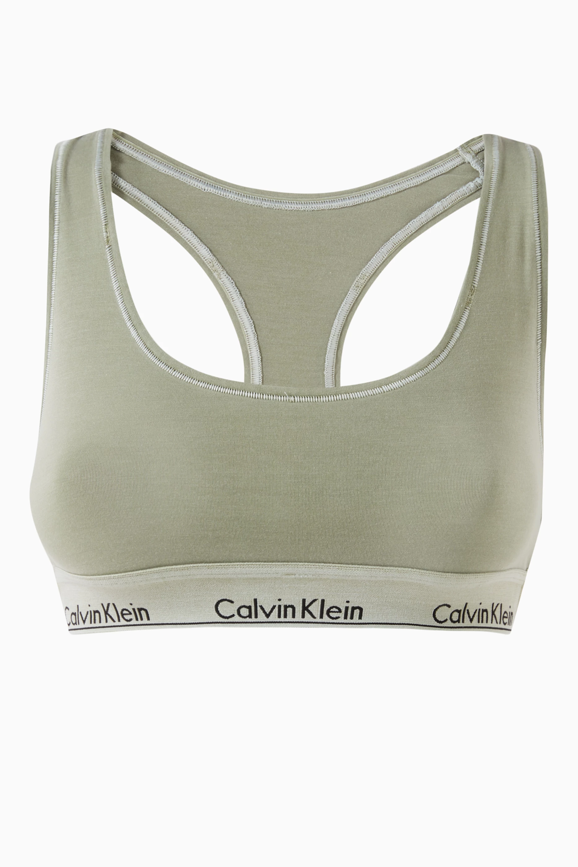 Calvin klein bralette green sales