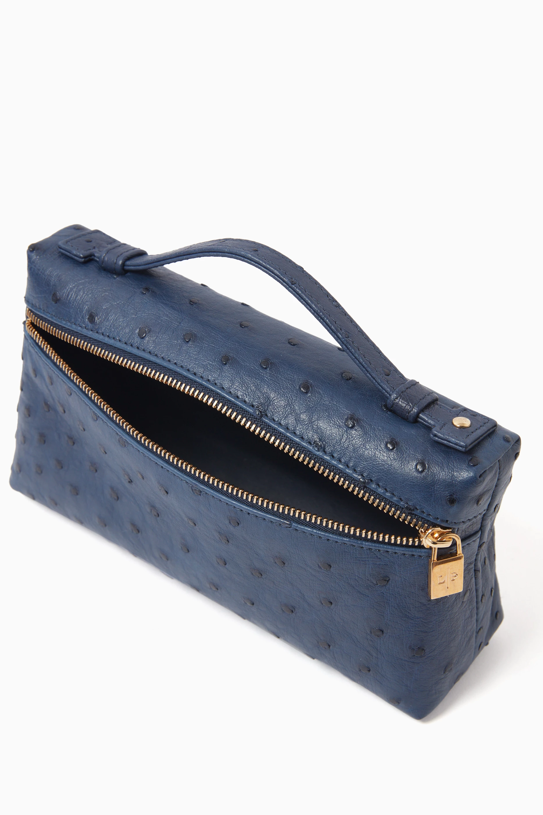 Ostrich hotsell leather bag