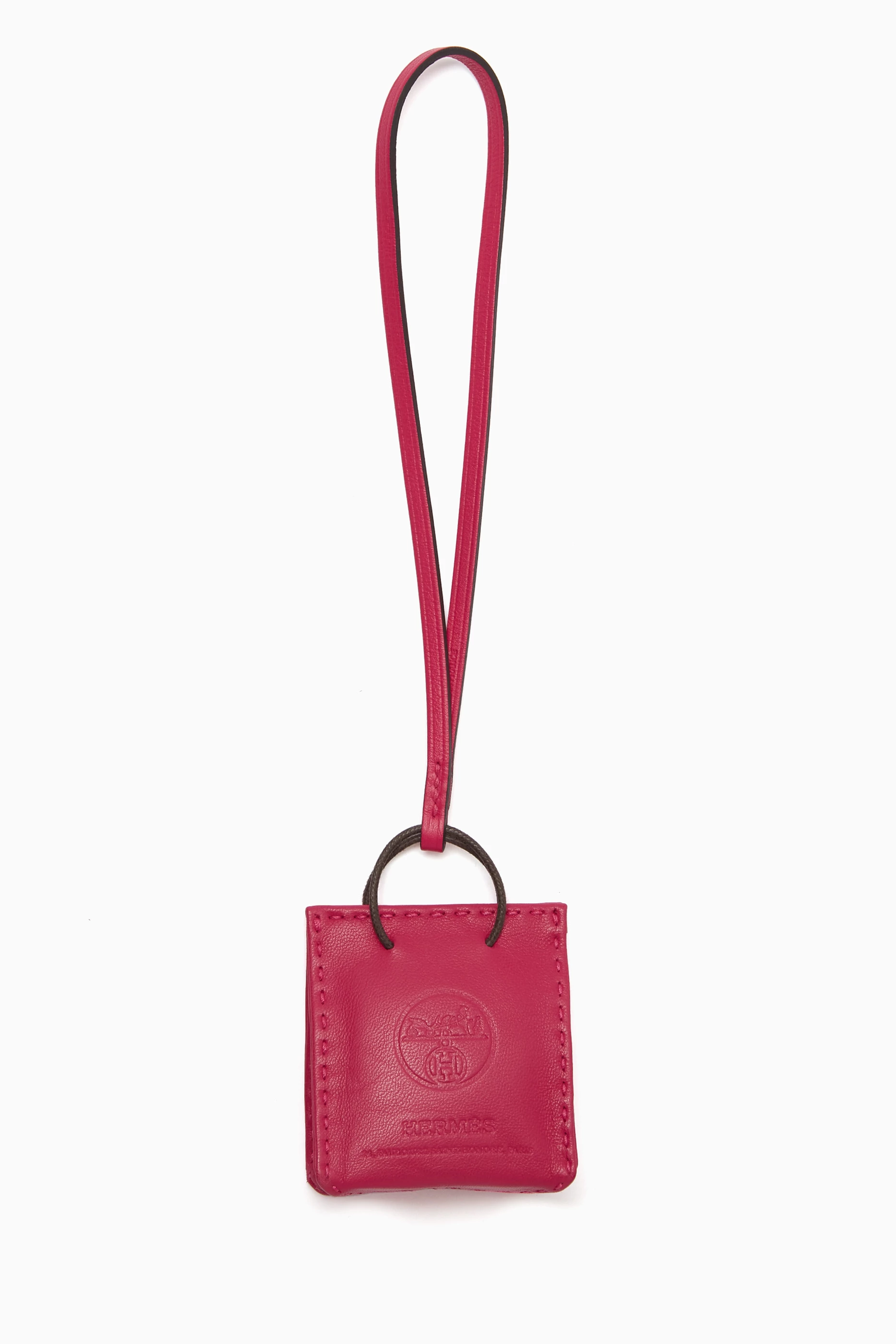 Hermes shopping sales bag charm