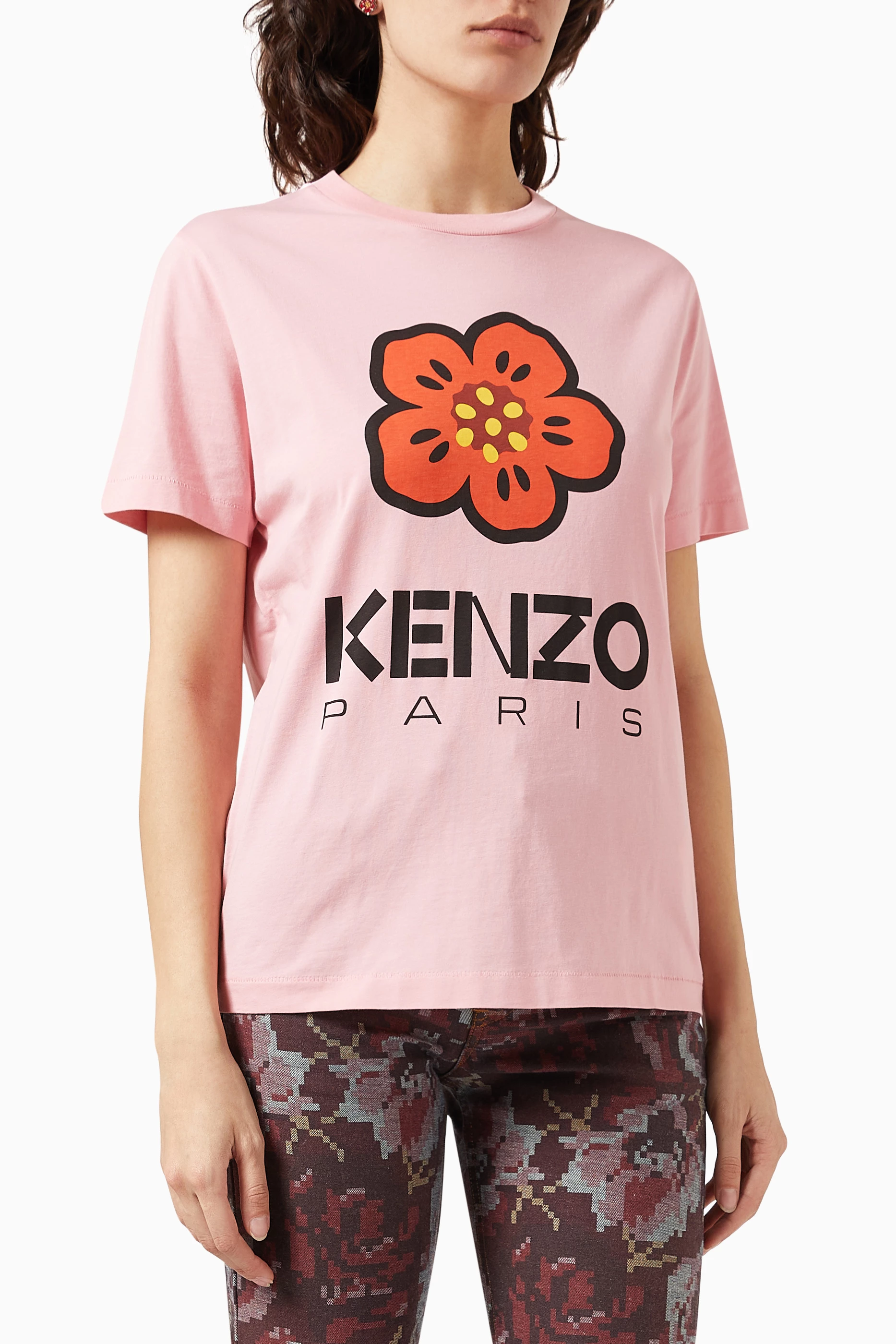 Pink kenzo t shirt deals