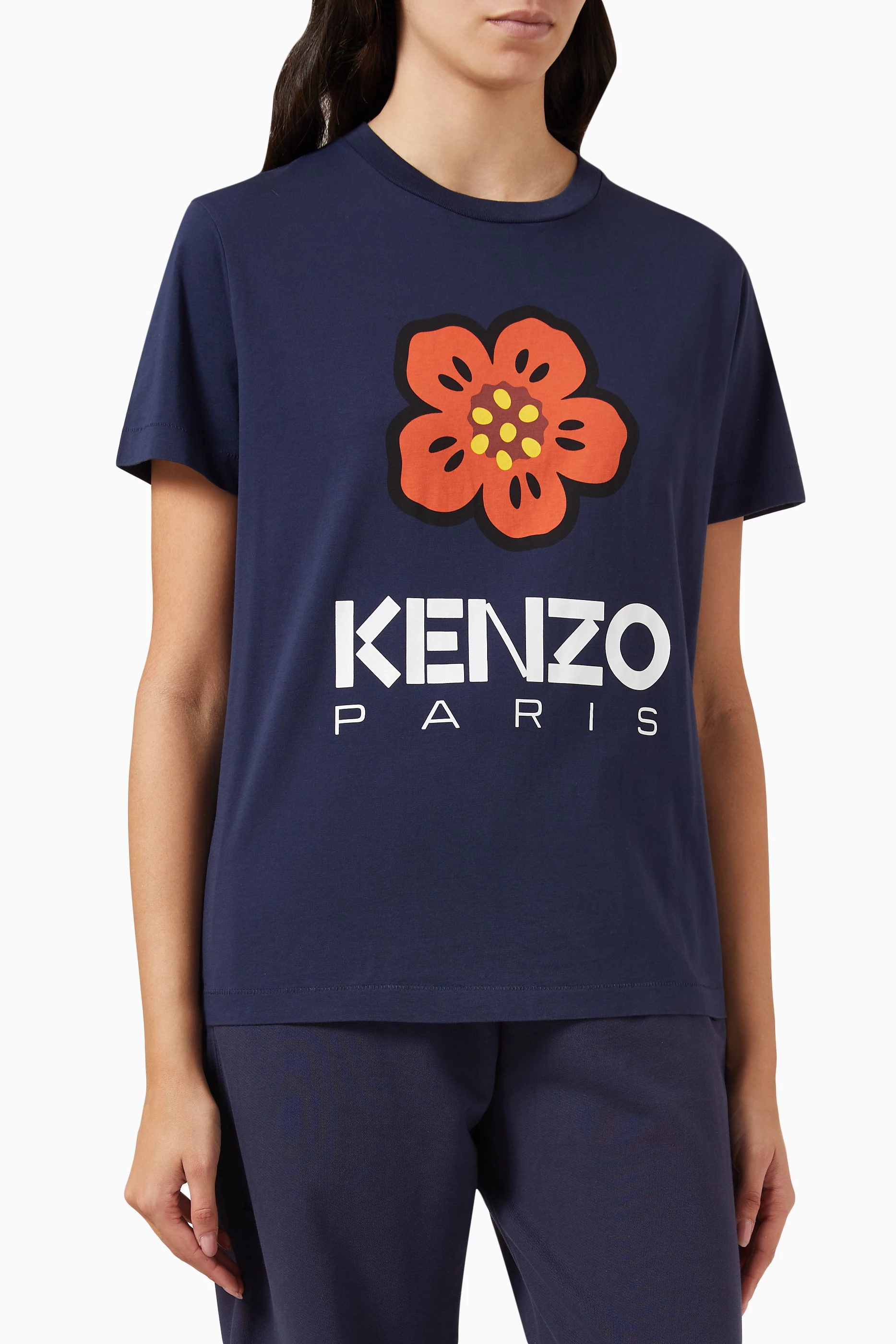 Kenzo flower t shirt on sale