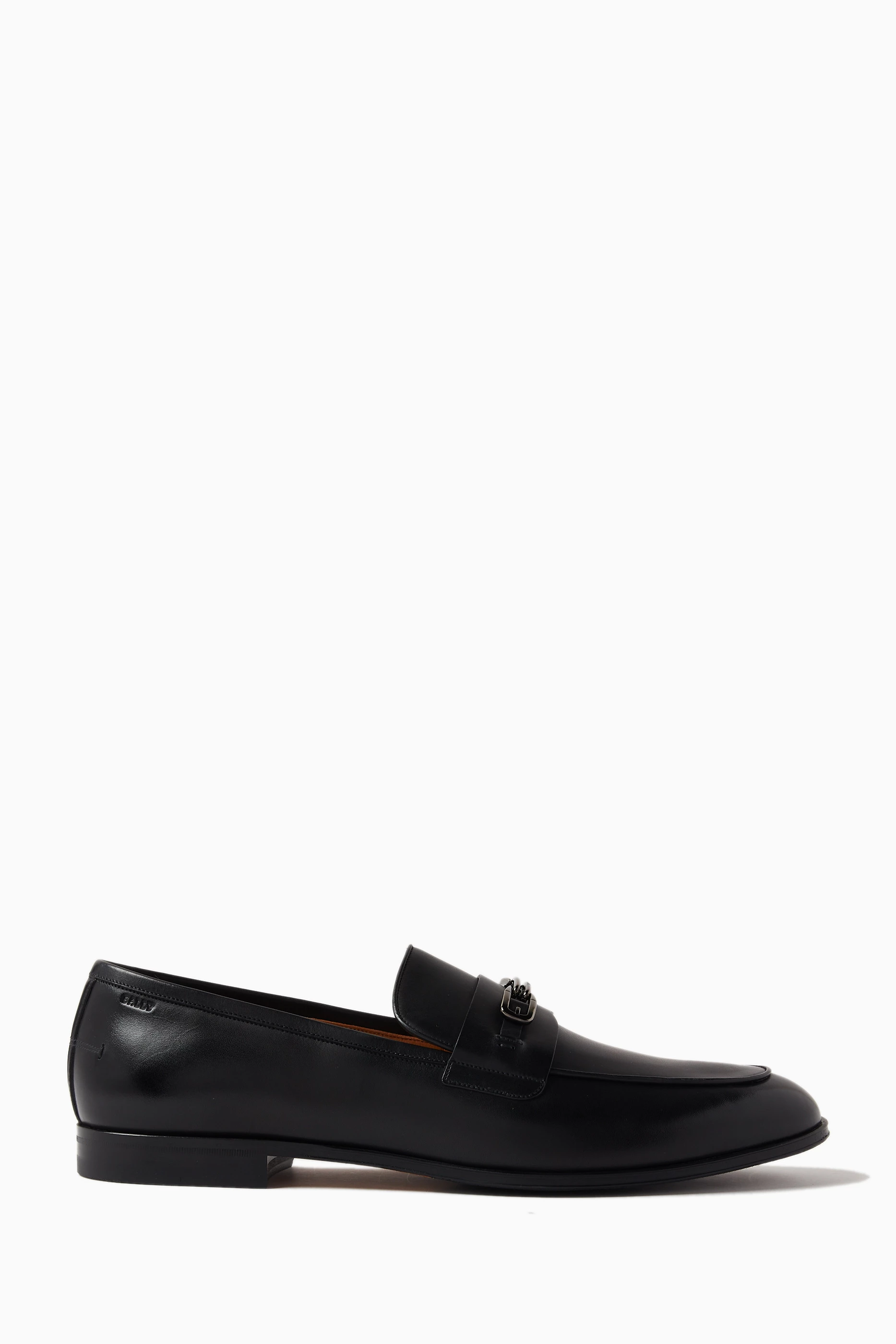 Bally black loafers 2025
