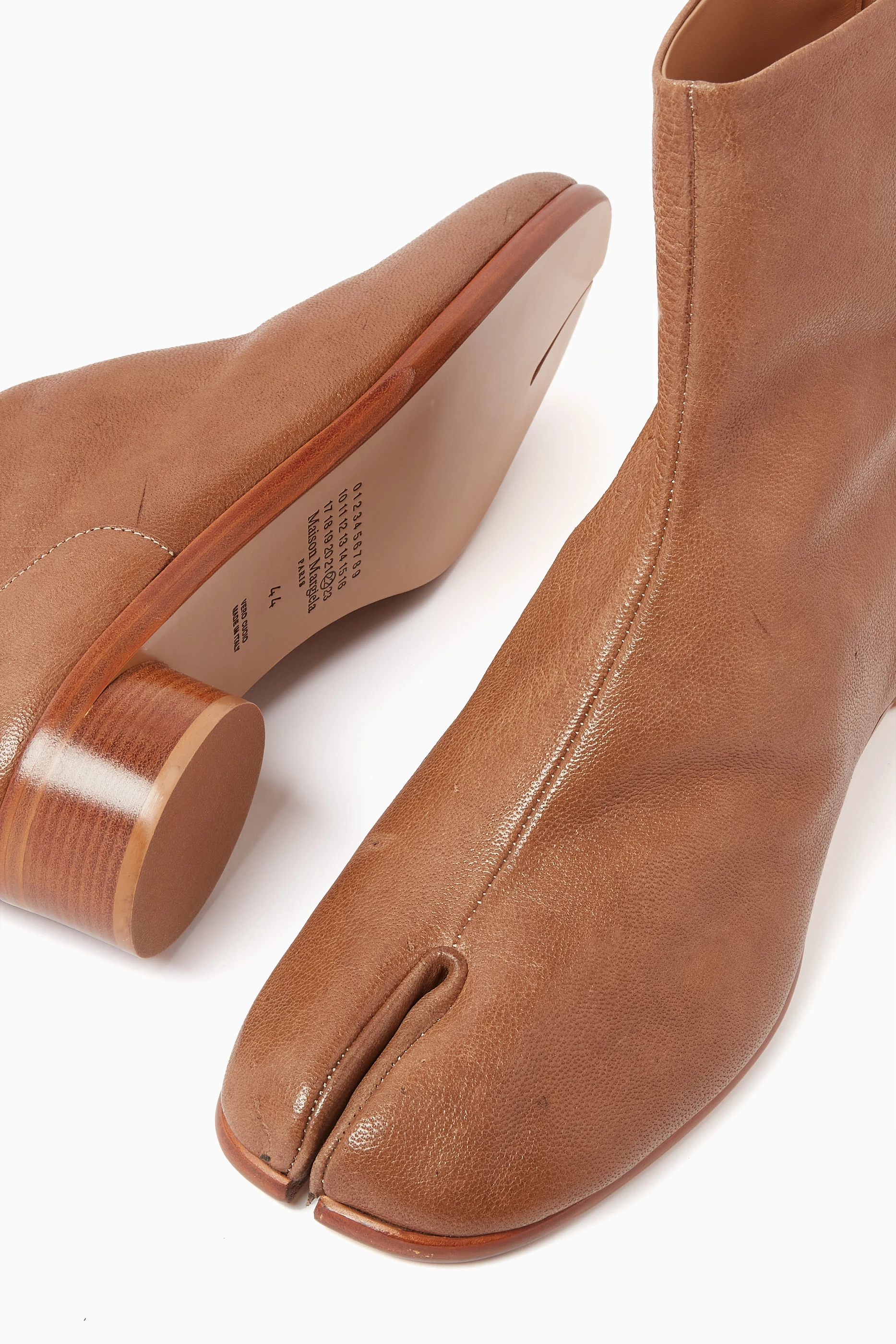 Maison margiela camel boots top