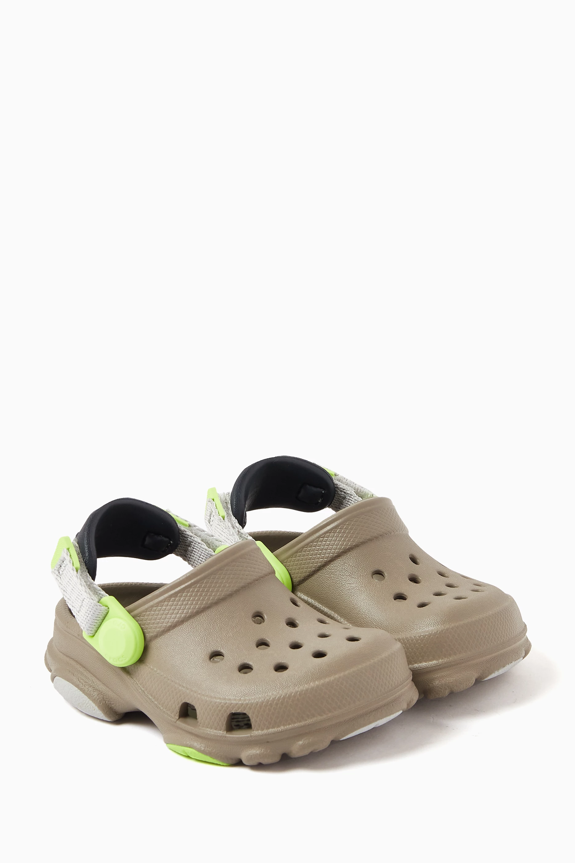 Buy Crocs Neutral Classic All Terrain Clogs in Croslite for Boys