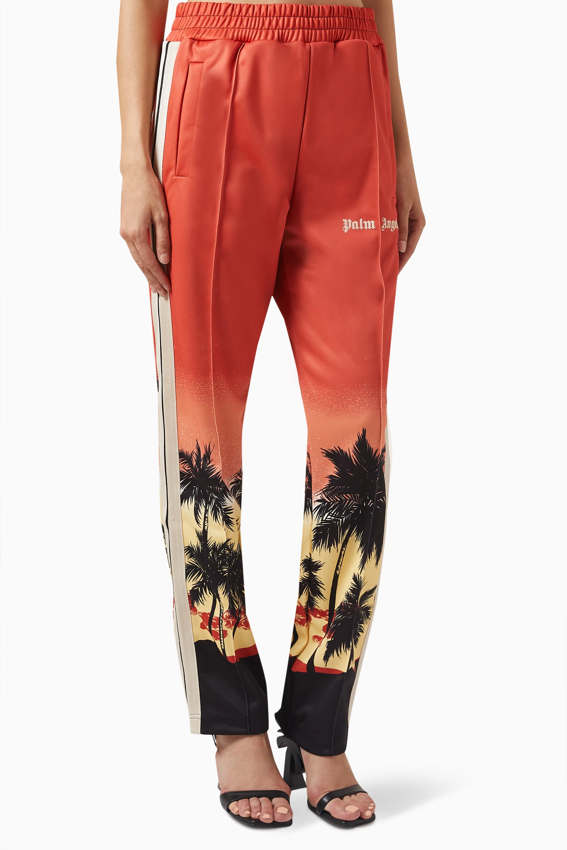 Orange track pants womens clearance