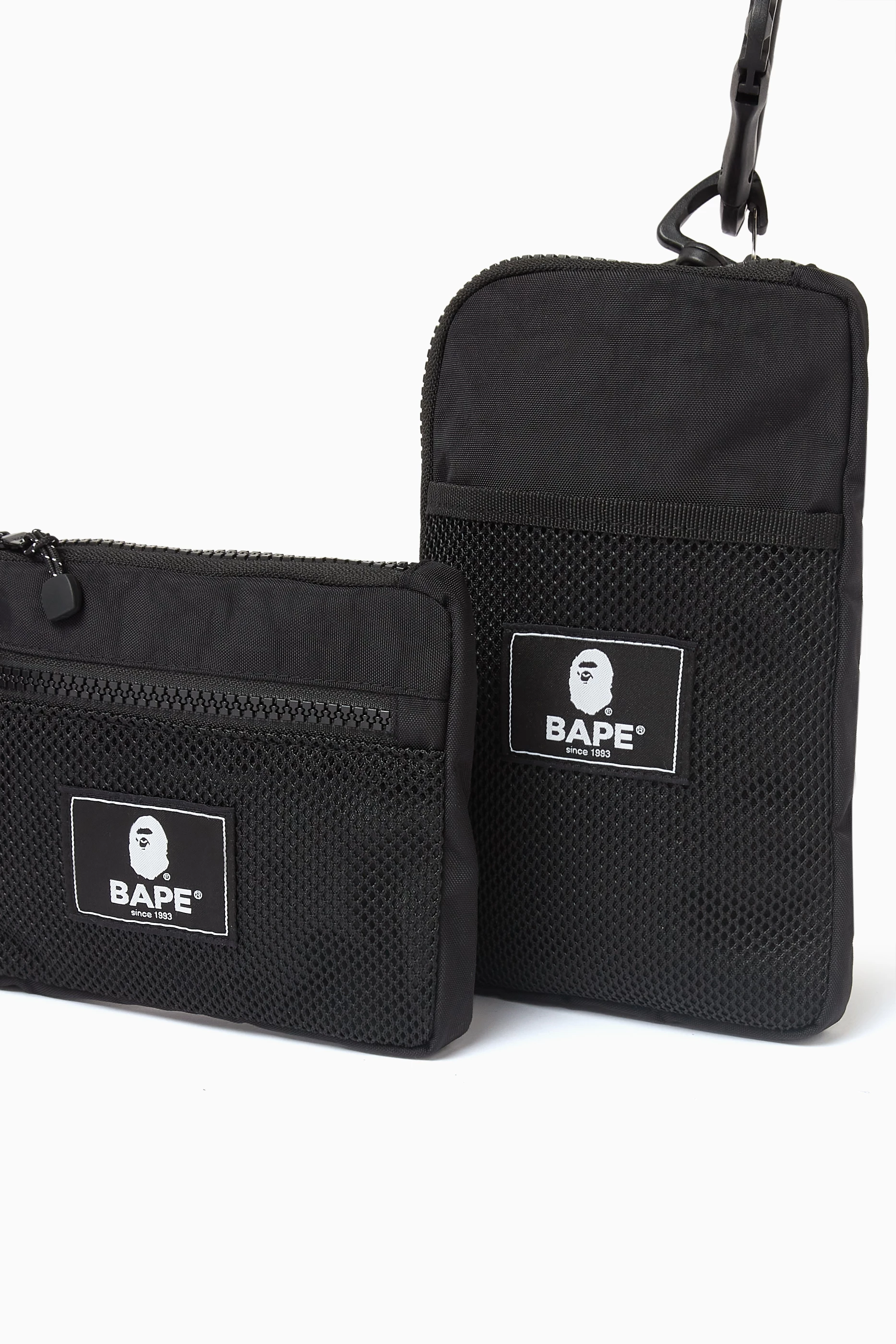 Bape nylon sling online bag