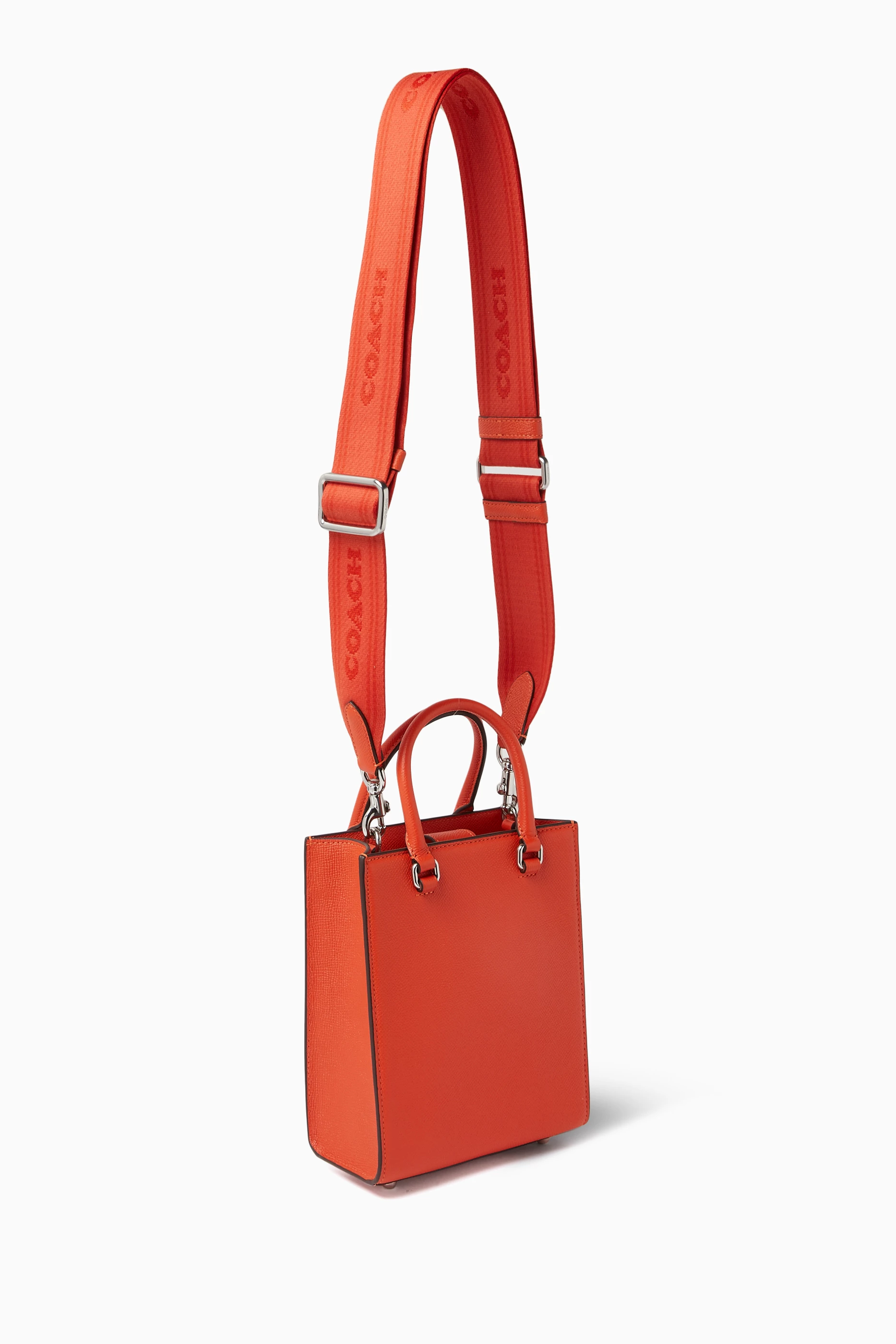 Buy Coach Orange Tote 16 Bag in Leather for UNISEX in UAE Ounass